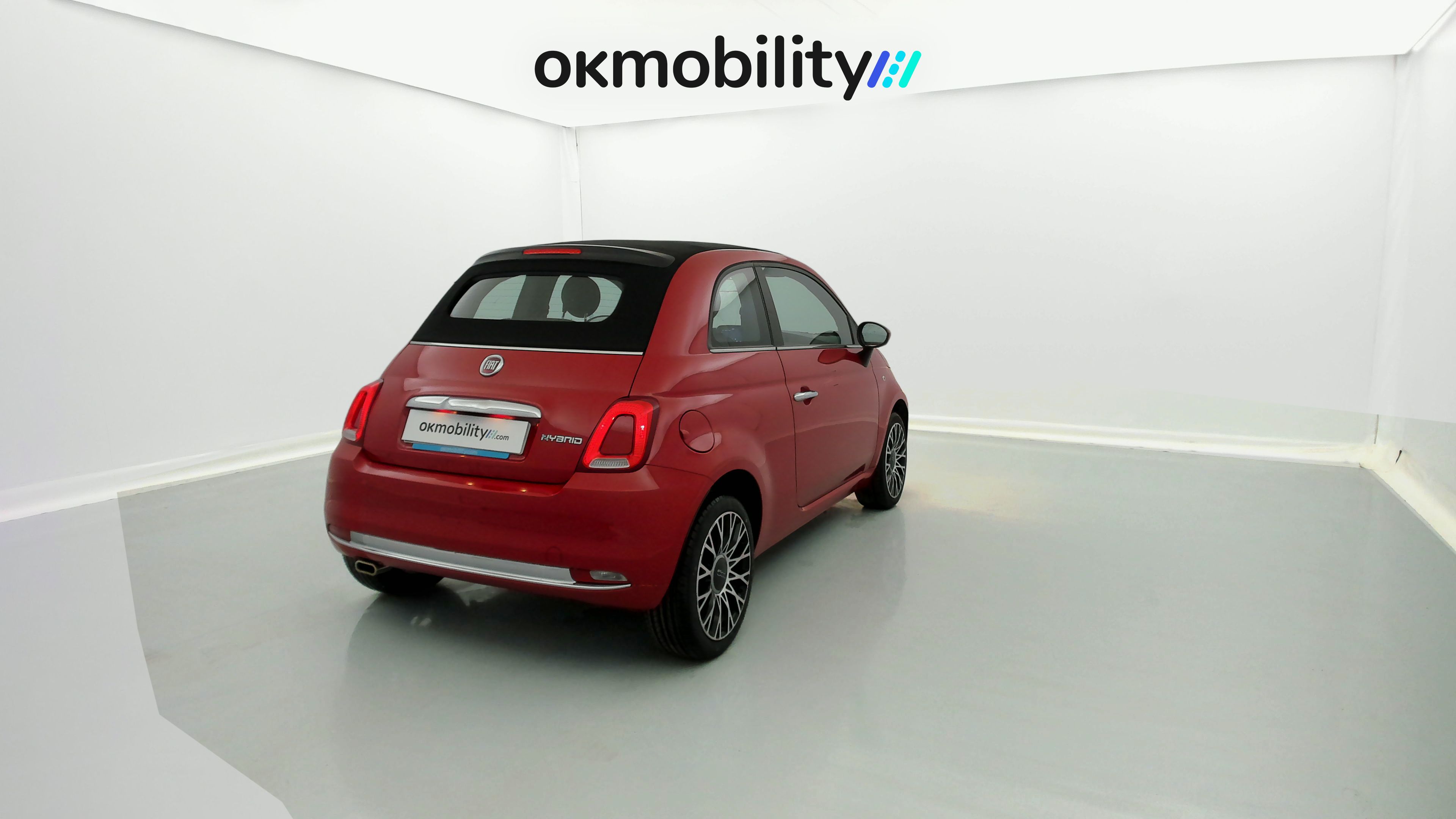 fiat 500c dolcevita 1.0 HYBRID 70 MHEV 2024 rosso corsa 11