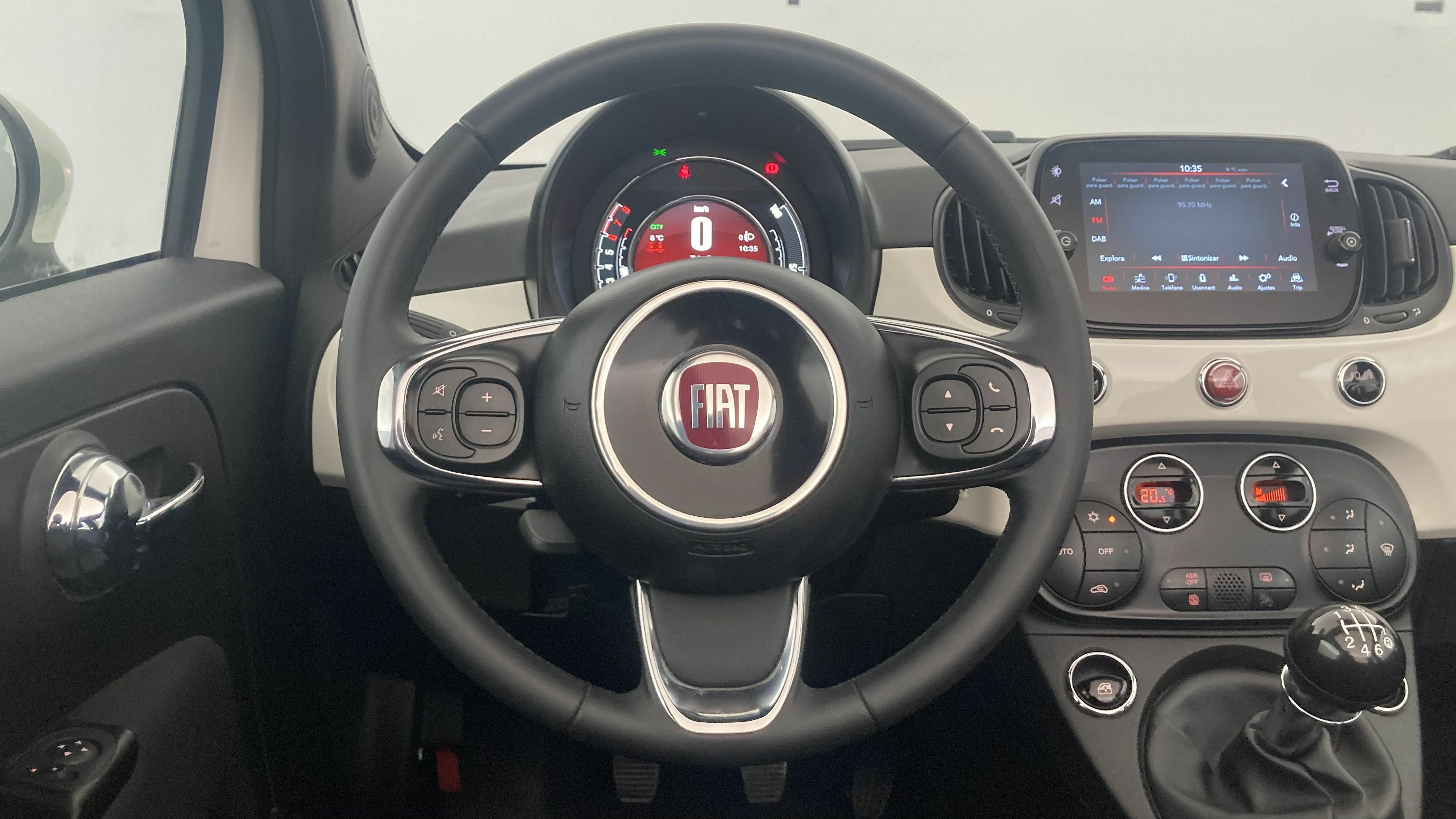 fiat 500c dolcevita 1.0 HYBRID 70 MHEV 2024 bianco 16