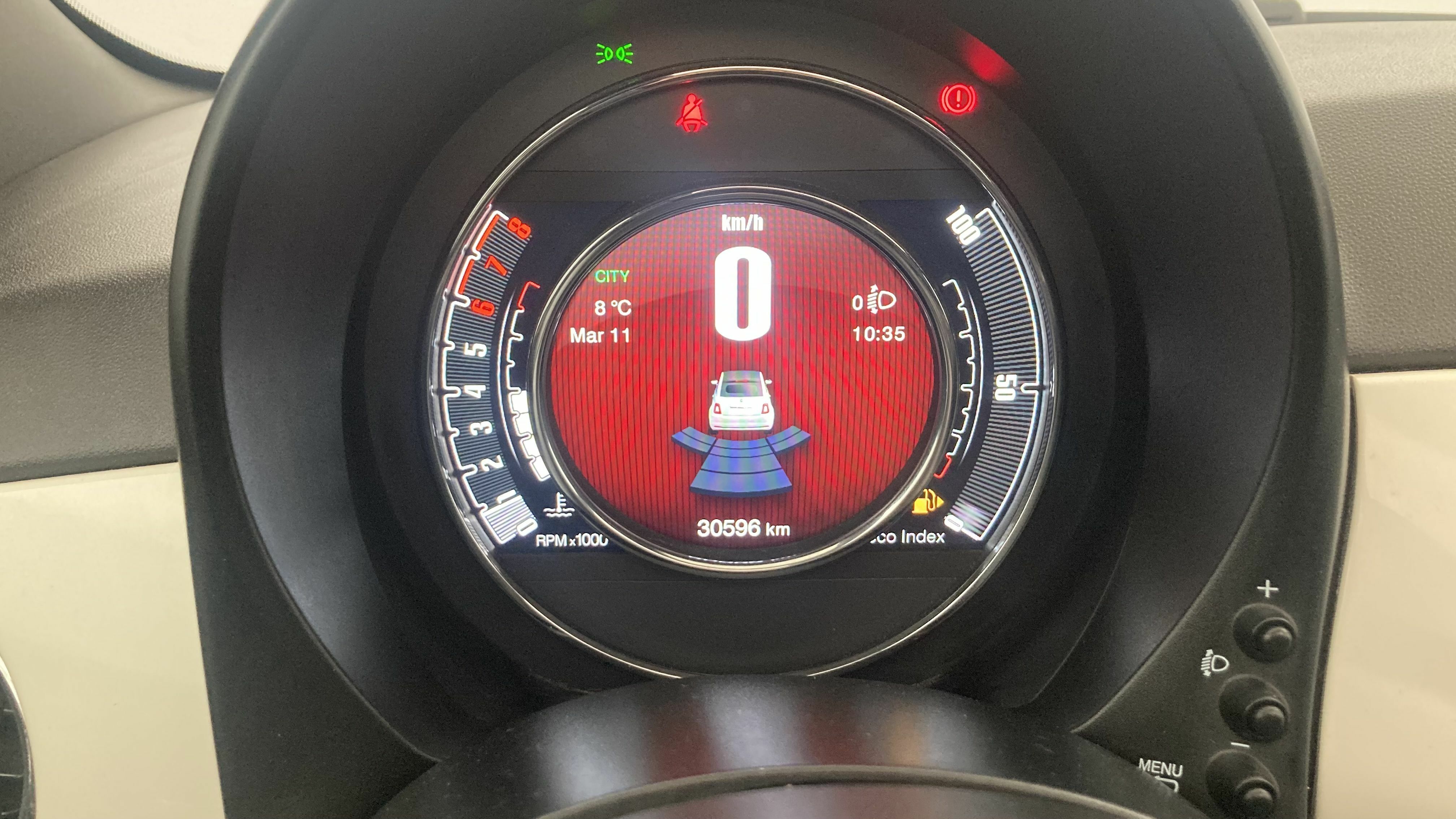 fiat 500c dolcevita 1.0 HYBRID 70 MHEV 2024 bianco 17