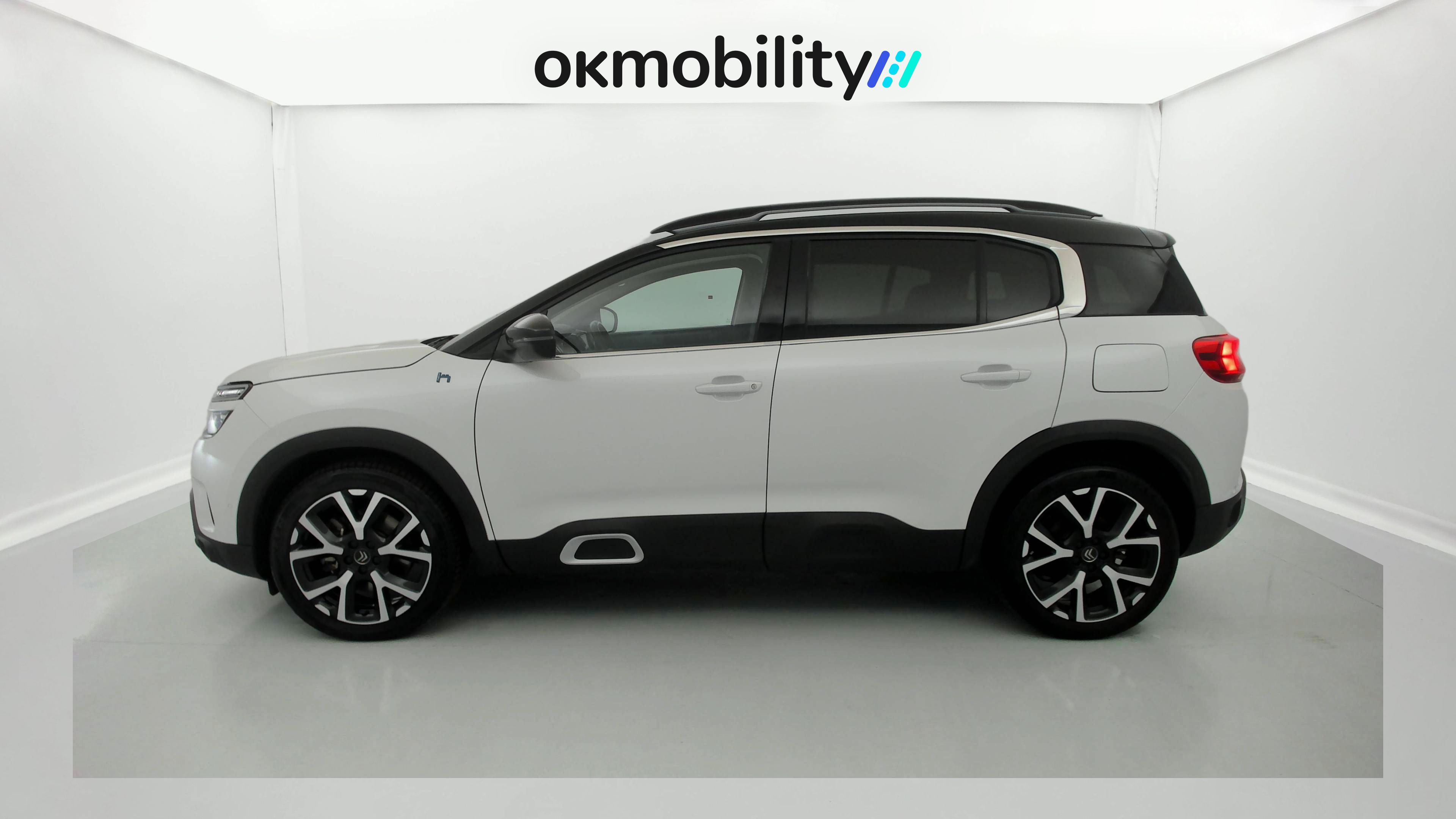 citroen c5 aircross shine 1.6 PURETECH HYBRID 225 E-EAT 2022 blanco nacarado / negro 7