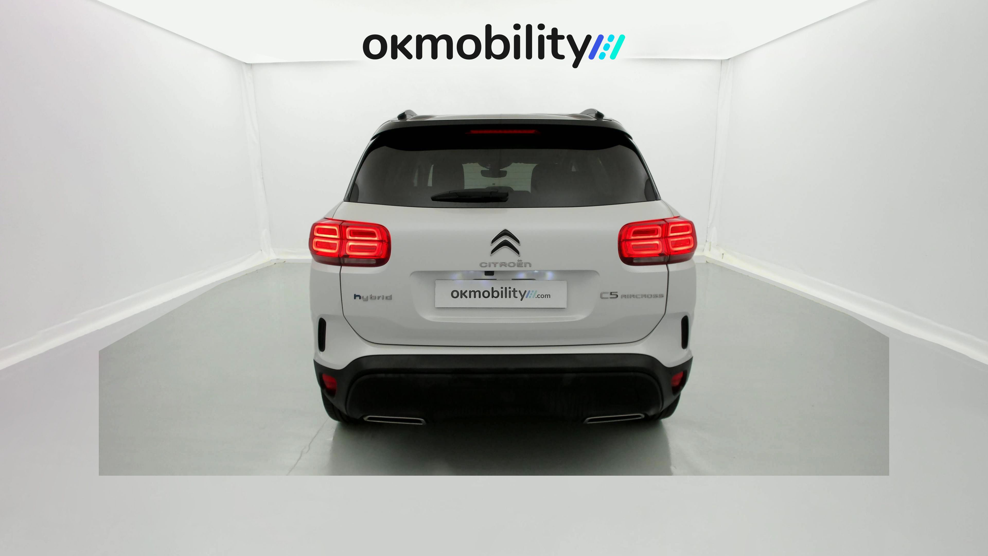 citroen c5 aircross shine 1.6 PURETECH HYBRID 225 E-EAT 2022 blanco nacarado / negro 10