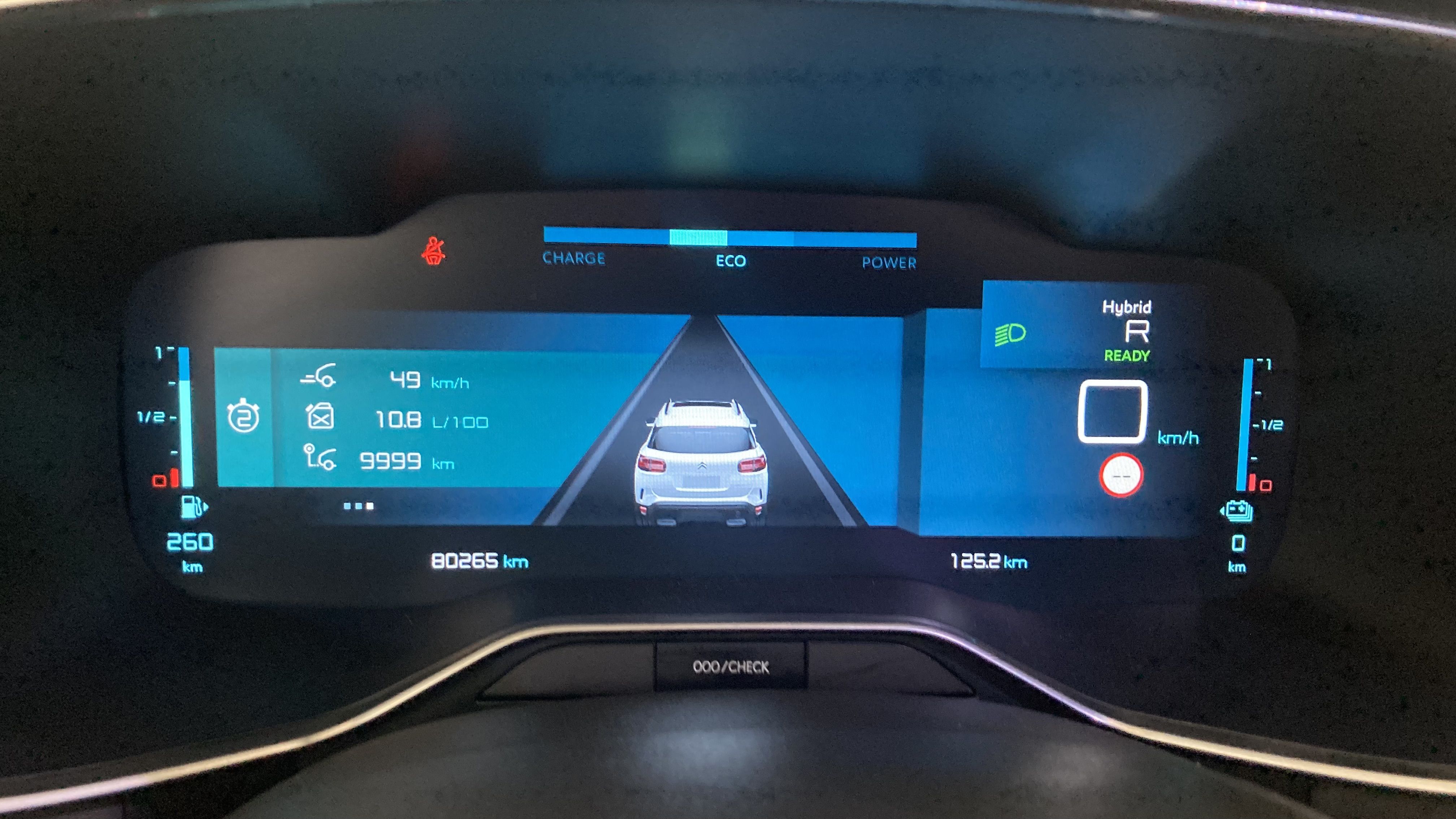 citroen c5 aircross shine 1.6 PURETECH HYBRID 225 E-EAT 2022 blanco nacarado / negro 13