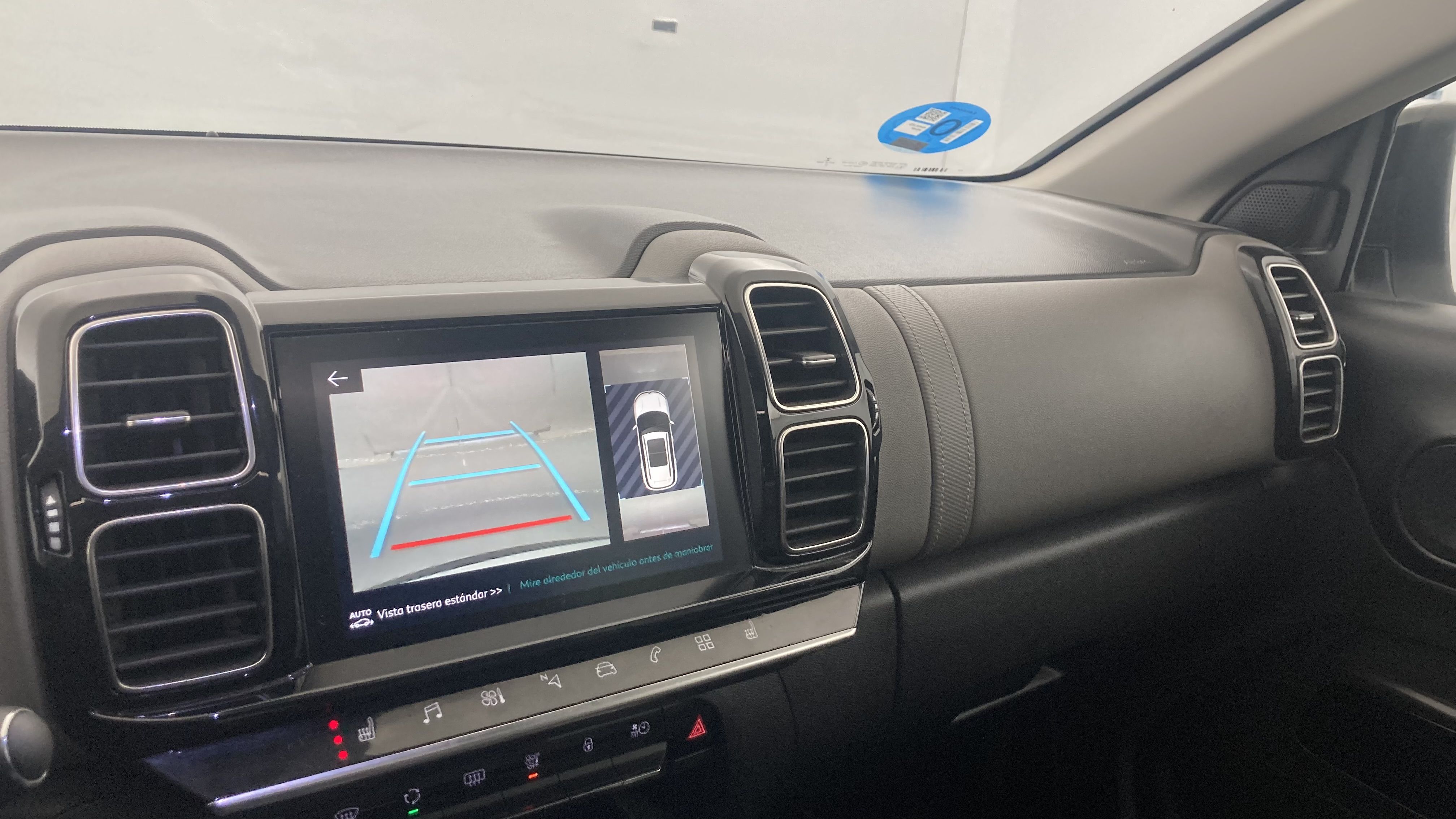 citroen c5 aircross shine 1.6 PURETECH HYBRID 225 E-EAT 2022 blanco nacarado / negro 26