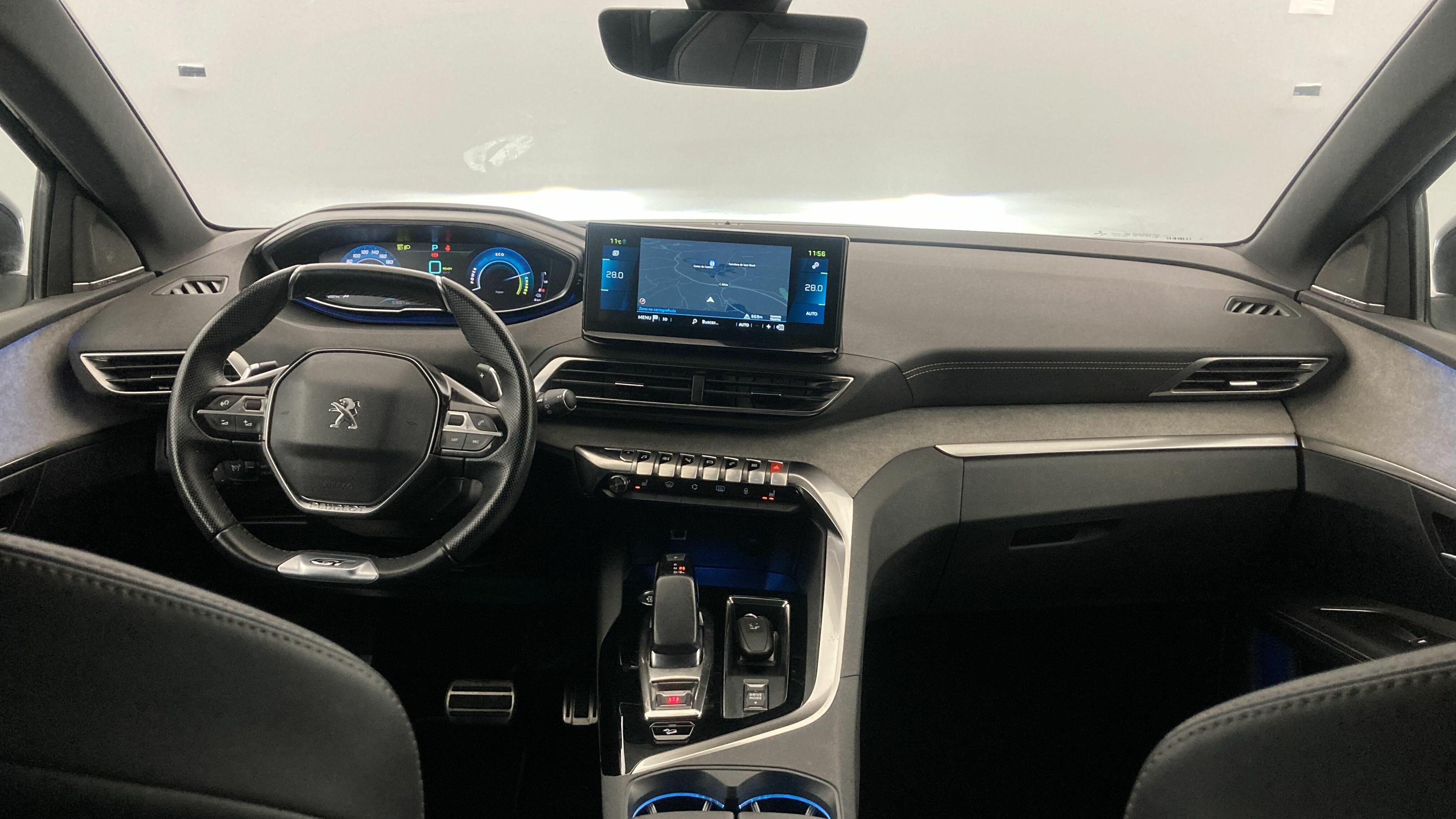 peugeot 3008 gt pack 1.6 HYBRID 300 EAT PHEV 2022 negro perla nera 15