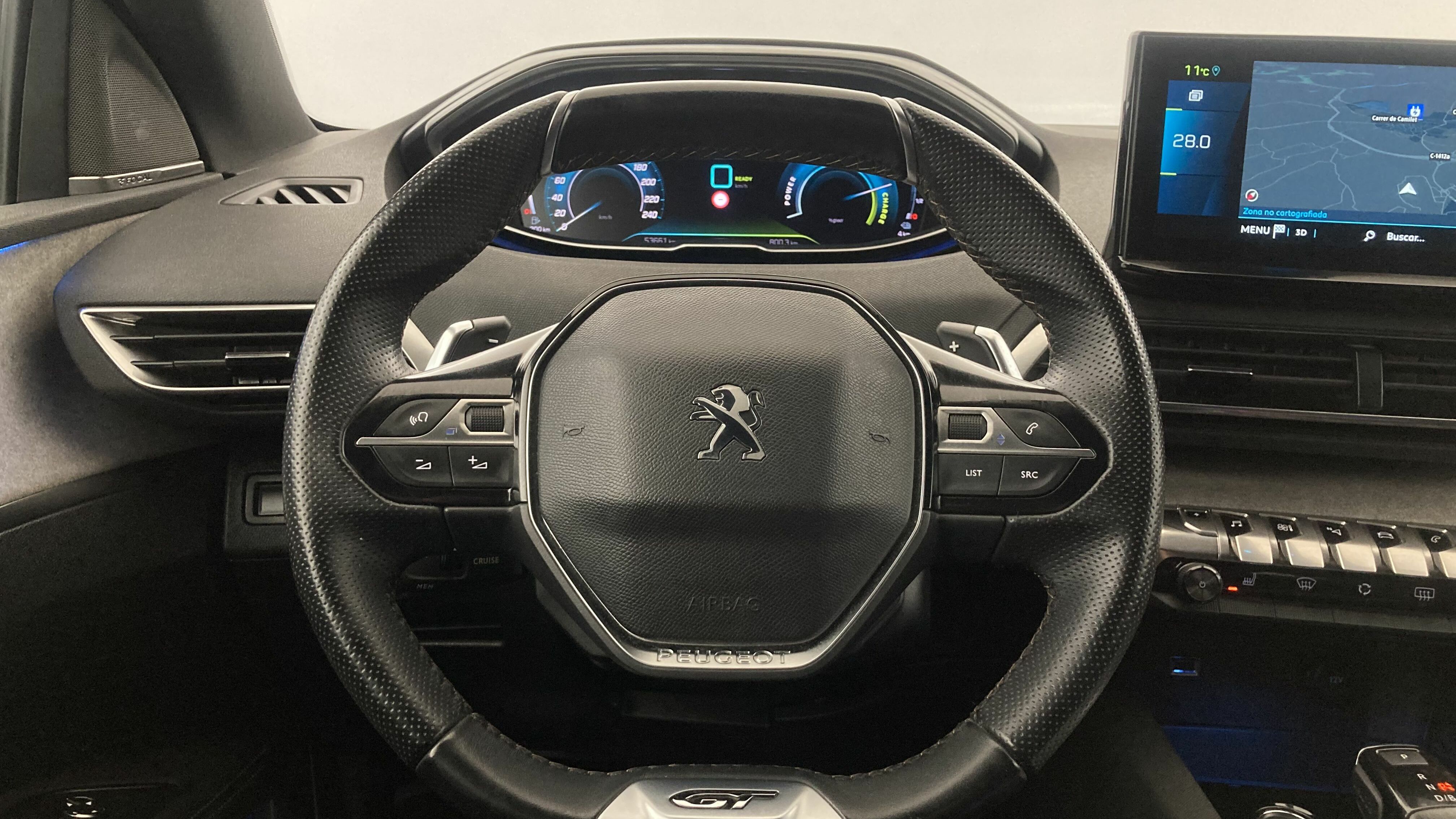 peugeot 3008 gt pack 1.6 HYBRID 300 EAT PHEV 2022 negro perla nera 16