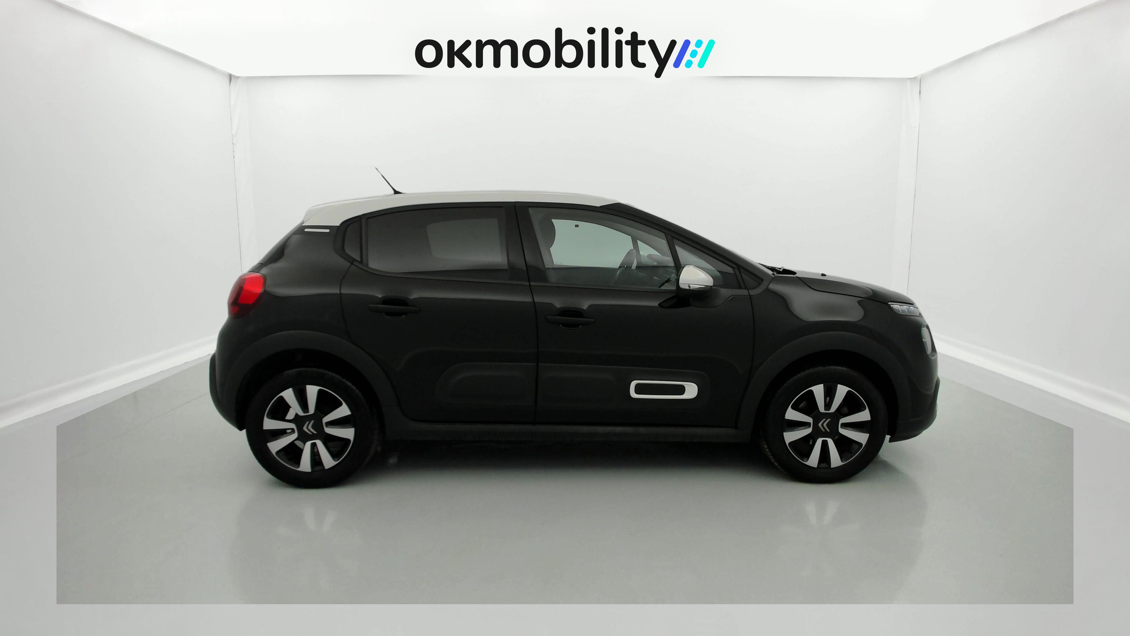 citroen c3 origin max 1.2 PURETECH 83 2024 negro perla nera / blanco 2