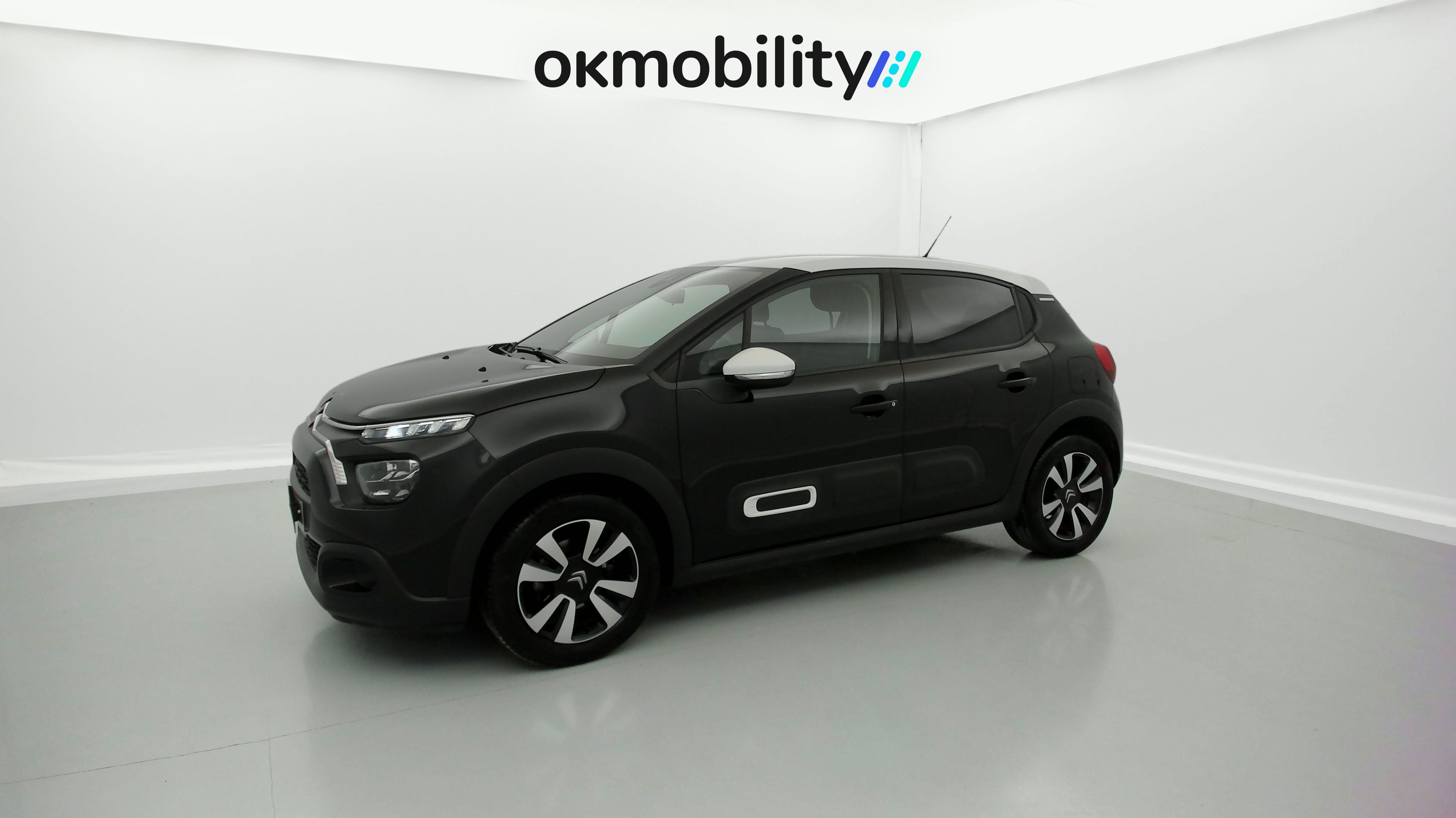 citroen c3 origin max 1.2 PURETECH 83 2024 negro perla nera / blanco 5