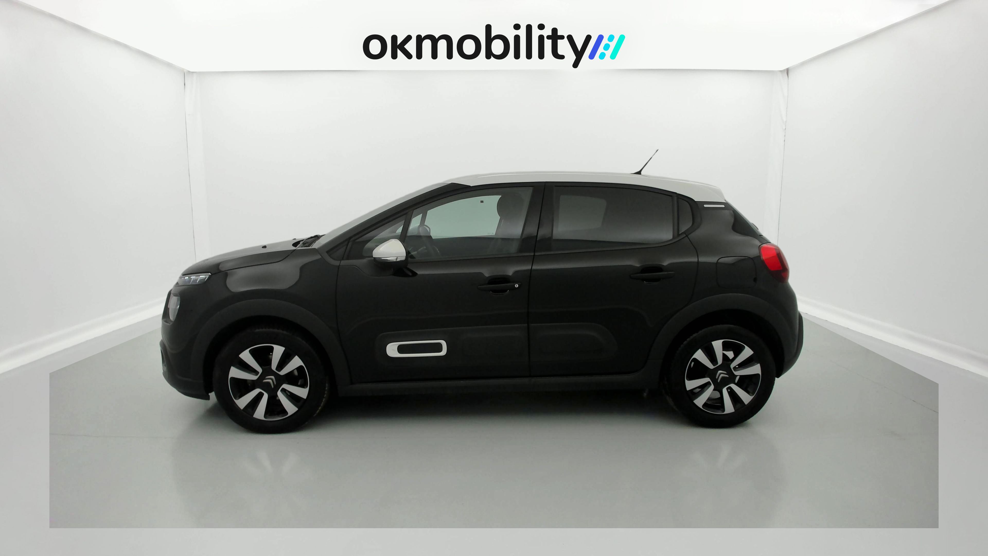 citroen c3 origin max 1.2 PURETECH 83 2024 negro perla nera / blanco 7