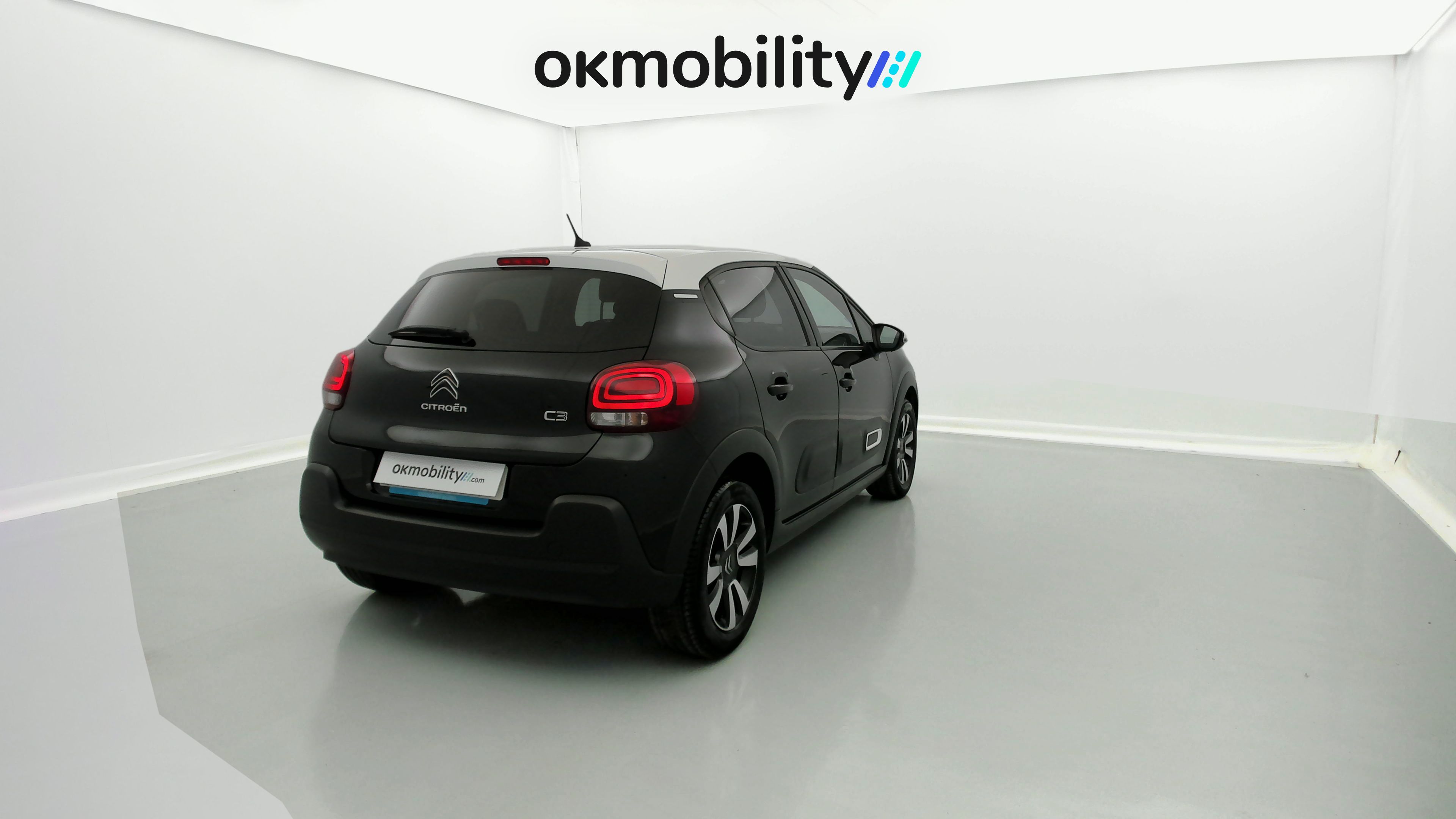 citroen c3 origin max 1.2 PURETECH 83 2024 negro perla nera / blanco 11