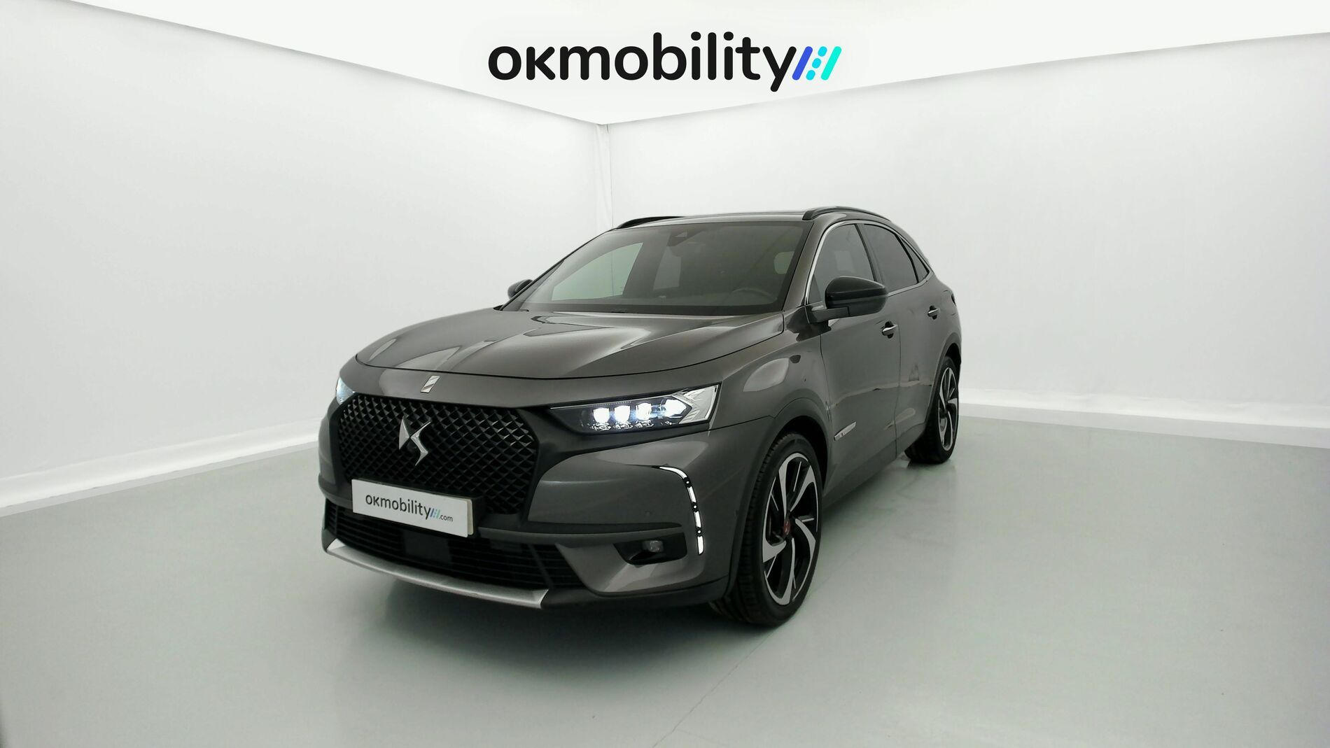 ds ds7 crossback performance line + E-TENSE 300 CA 2022 gris platino 1