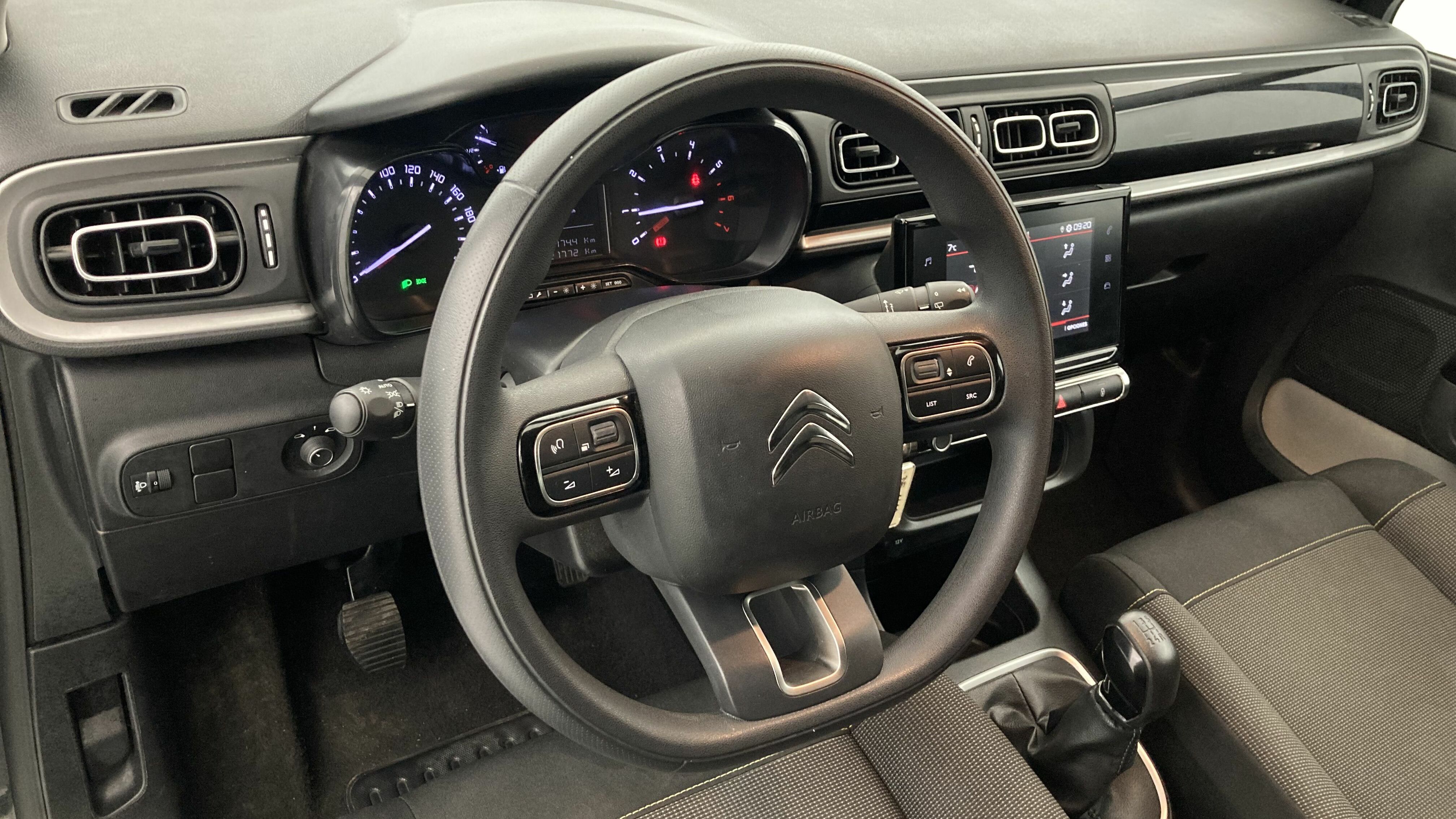 citroen c3 origin max 1.2 PURETECH 83 2024 negro perla nera / blanco 15