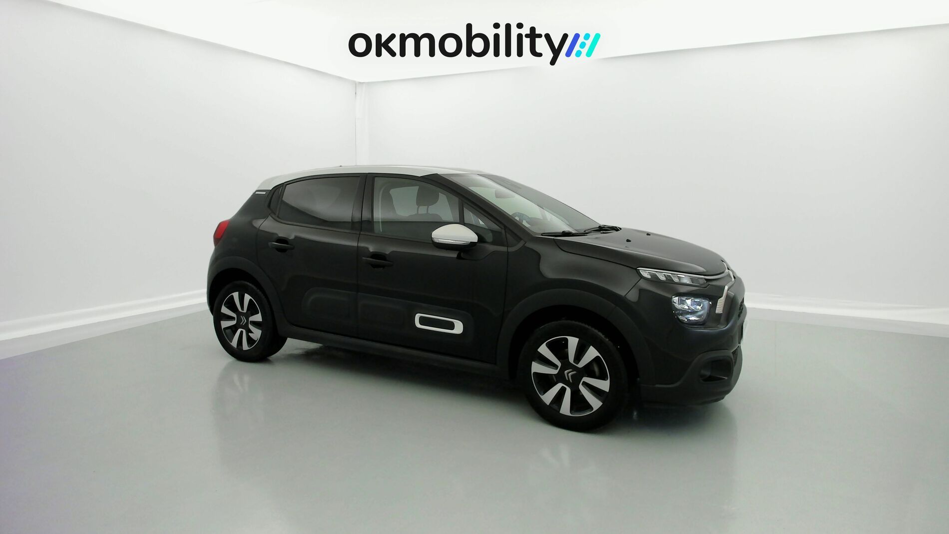 citroen c3 origin max 1.2 PURETECH 83 2024 negro perla nera / blanco 2