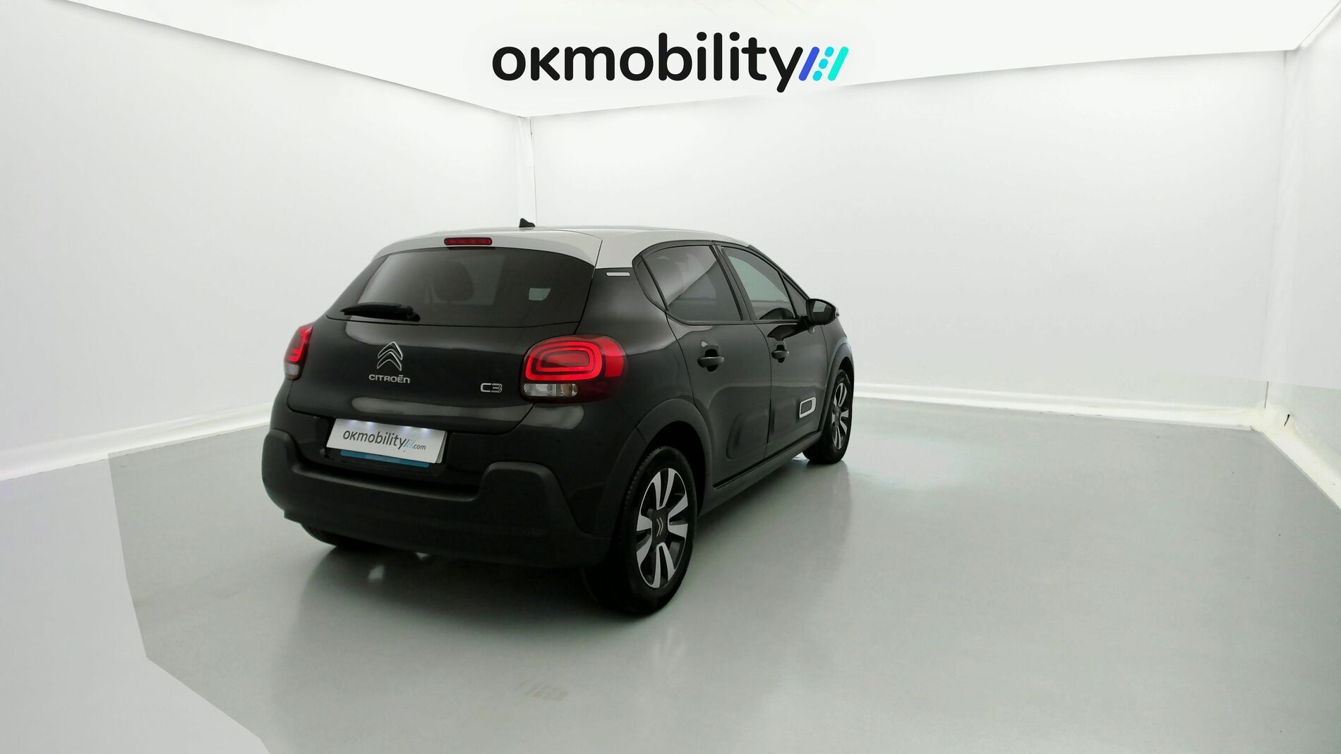 citroen c3 origin max 1.2 PURETECH 83 2024 negro perla nera / blanco 11
