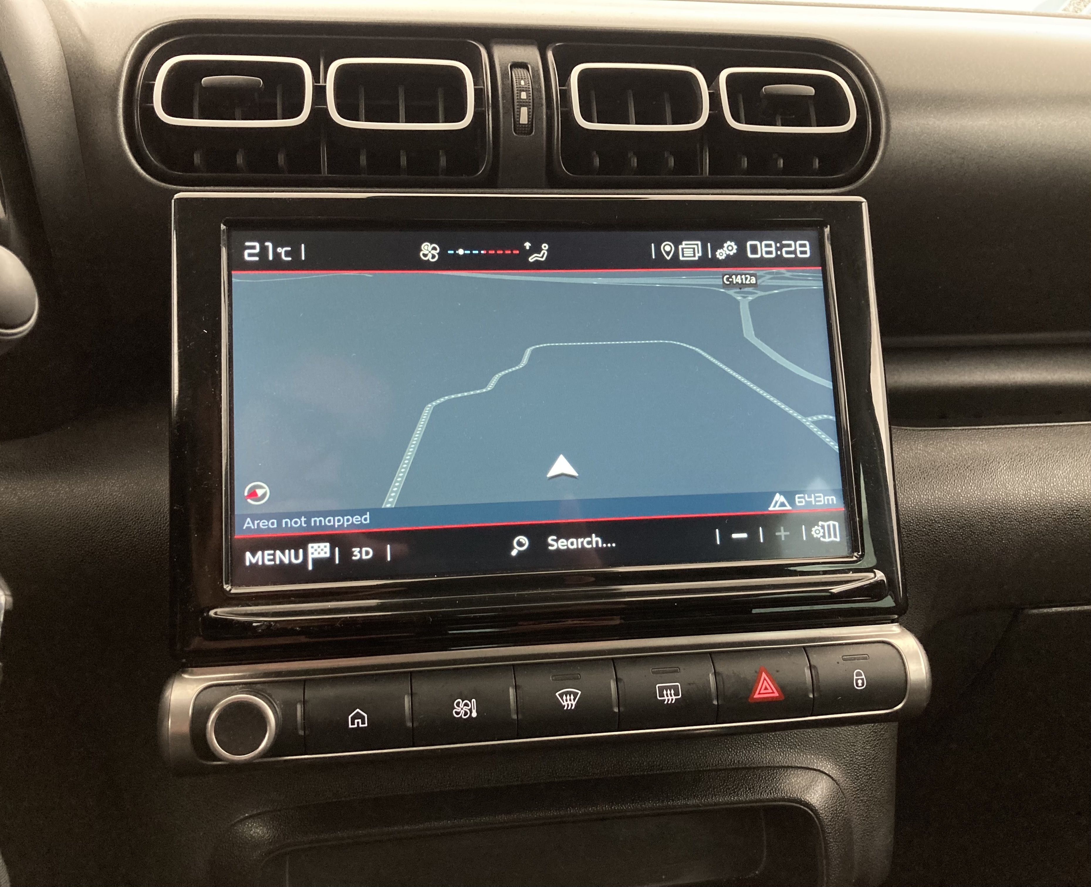 citroen c3 aircross feel pack 1.2 PURETECH 110 2022 blanco blanquise 17