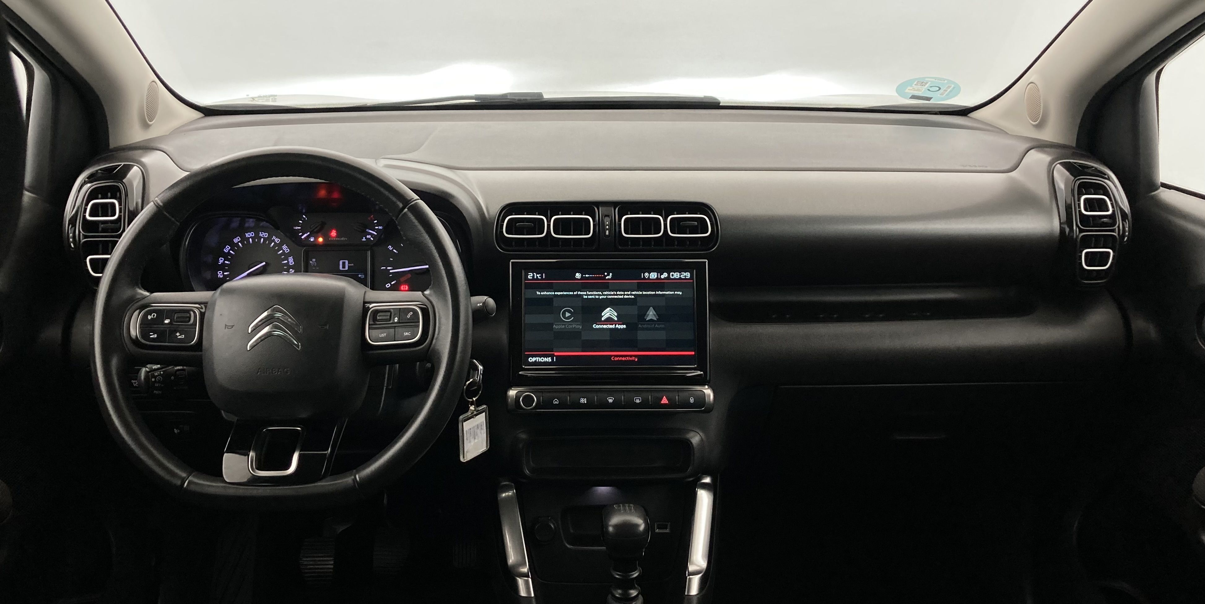 citroen c3 aircross feel pack 1.2 PURETECH 110 2022 blanco blanquise 30