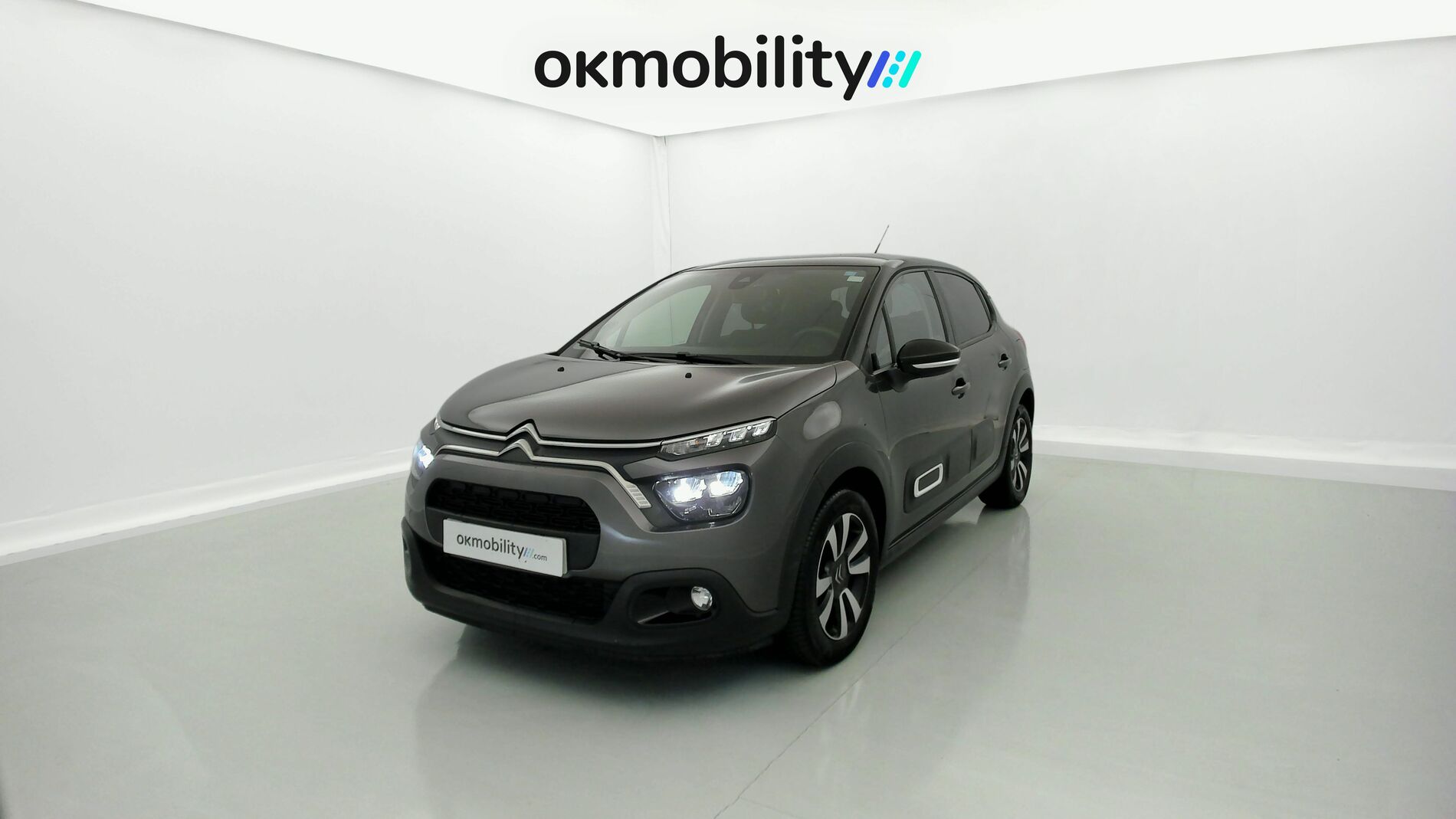 citroen c3 origin max 1.2 PURETECH 83 2024 gris platino / negro 1