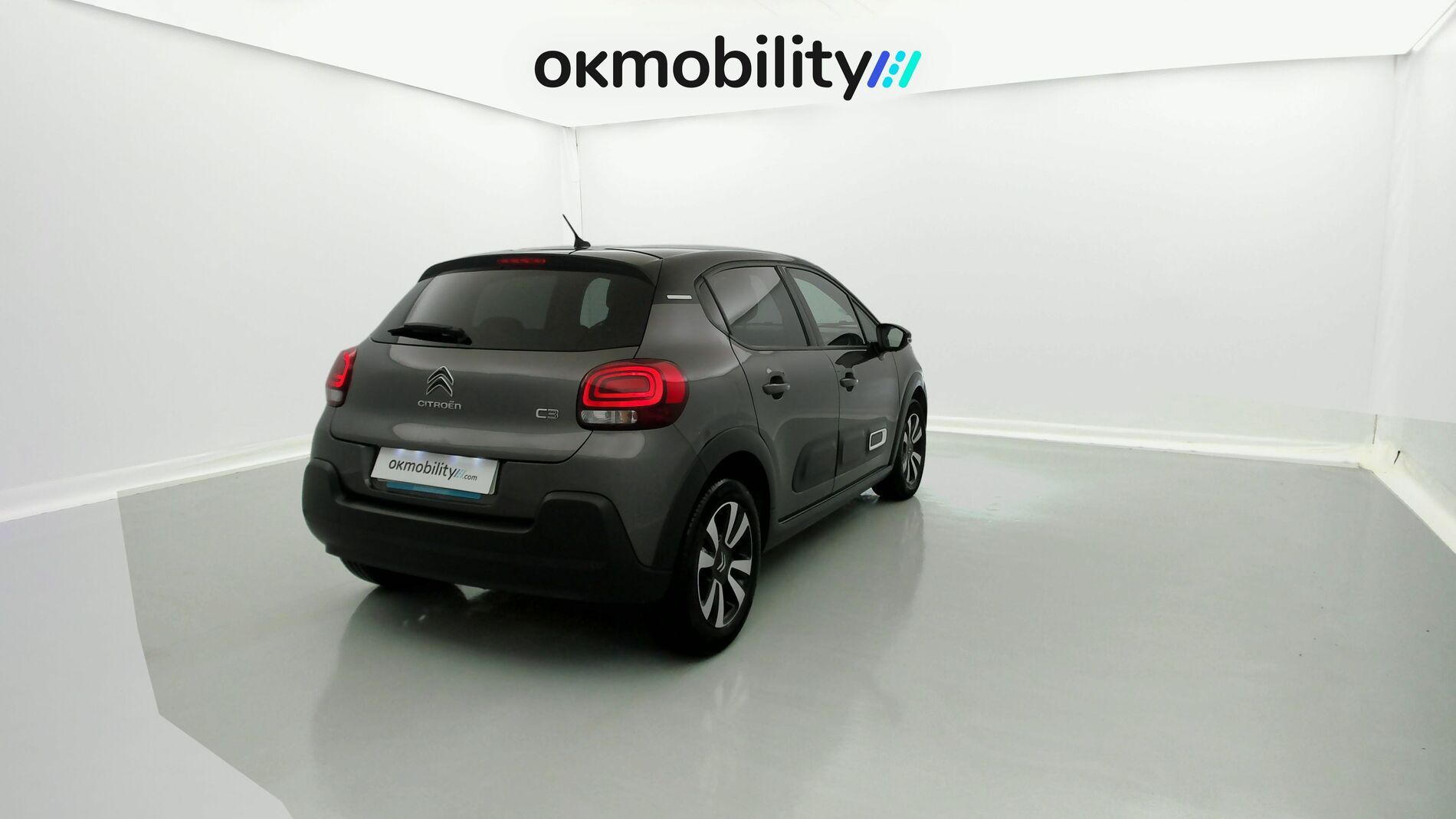 citroen c3 origin max 1.2 PURETECH 83 2024 gris platino / negro 10