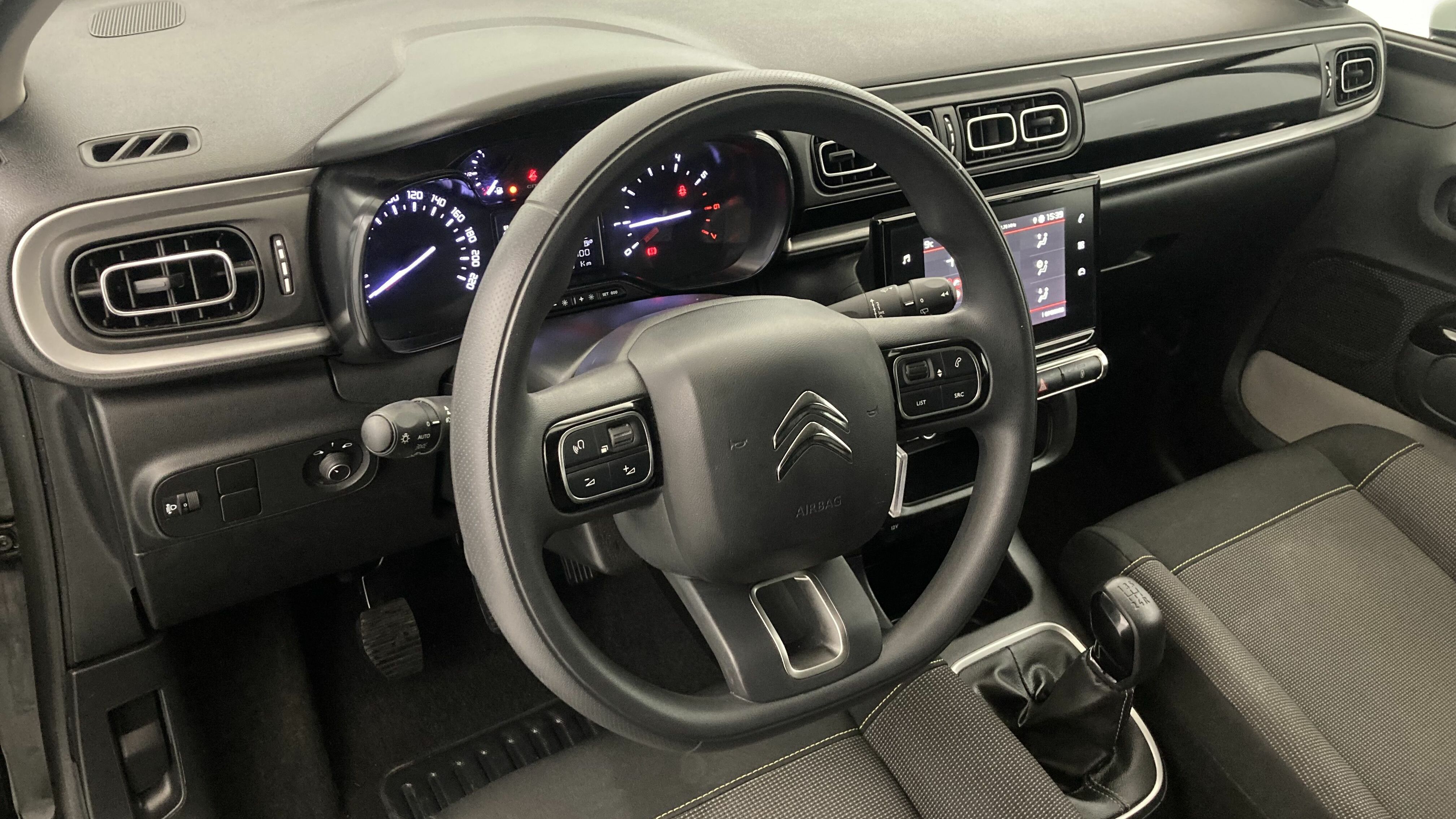 citroen c3 origin max 1.2 PURETECH 83 2024 negro perla nera / blanco 15