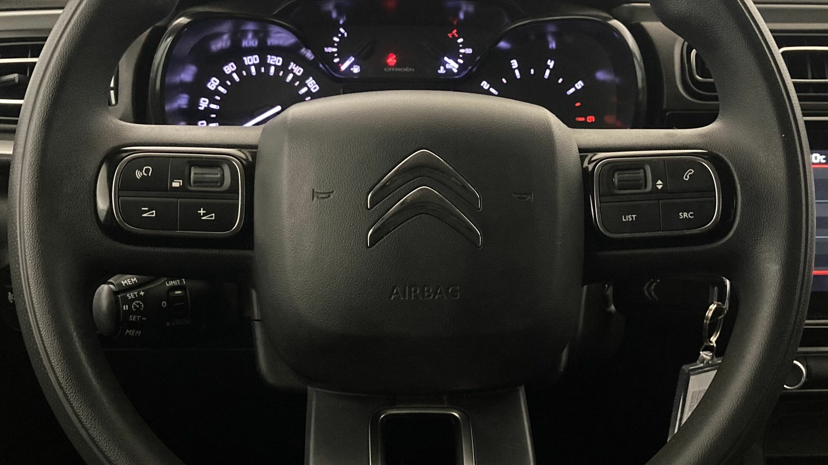 citroen c3 origin max 1.2 PURETECH 83 2024 negro perla nera / blanco 17