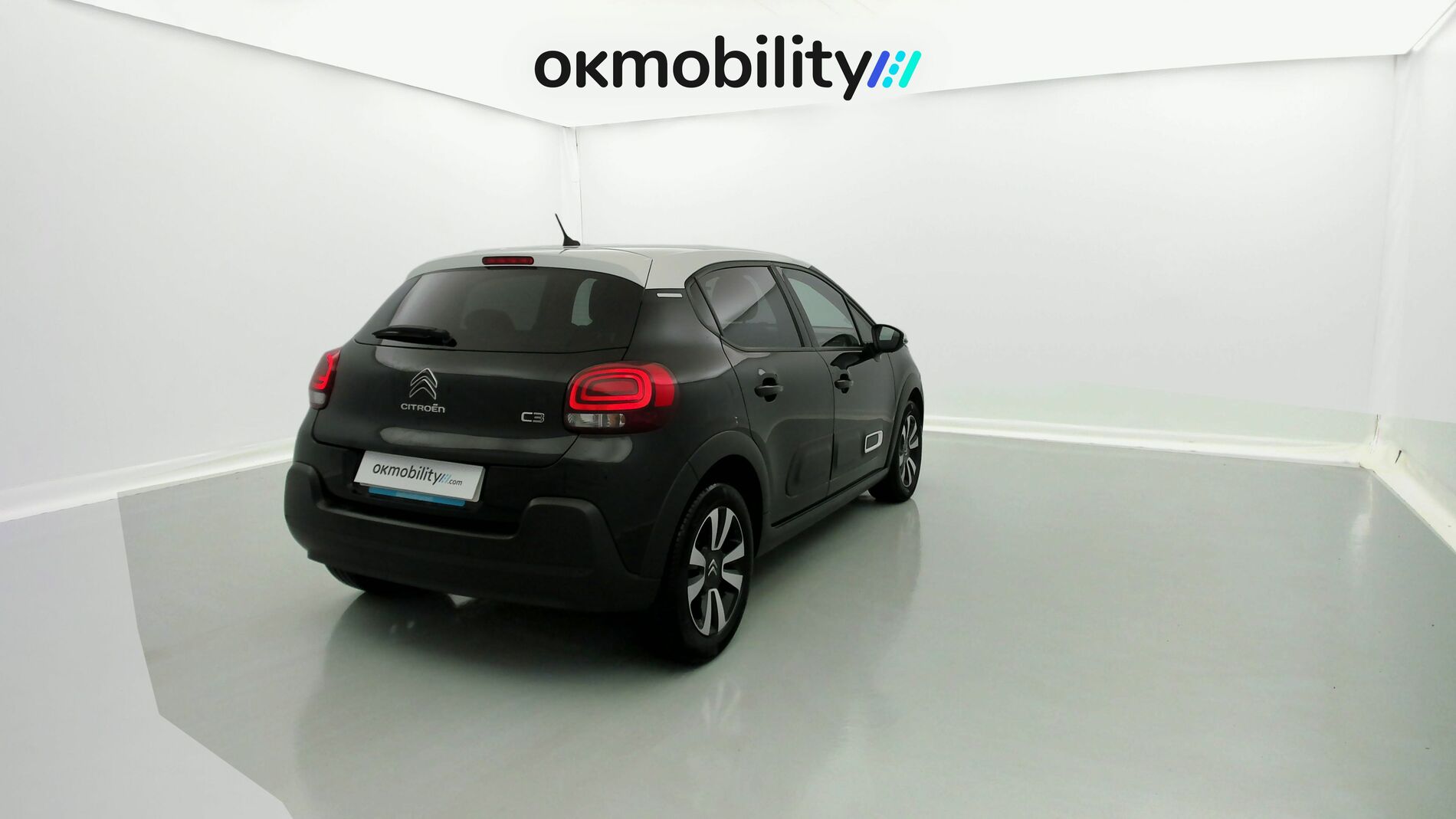 citroen c3 origin max 1.2 PURETECH 83 2024 negro perla nera / blanco 11