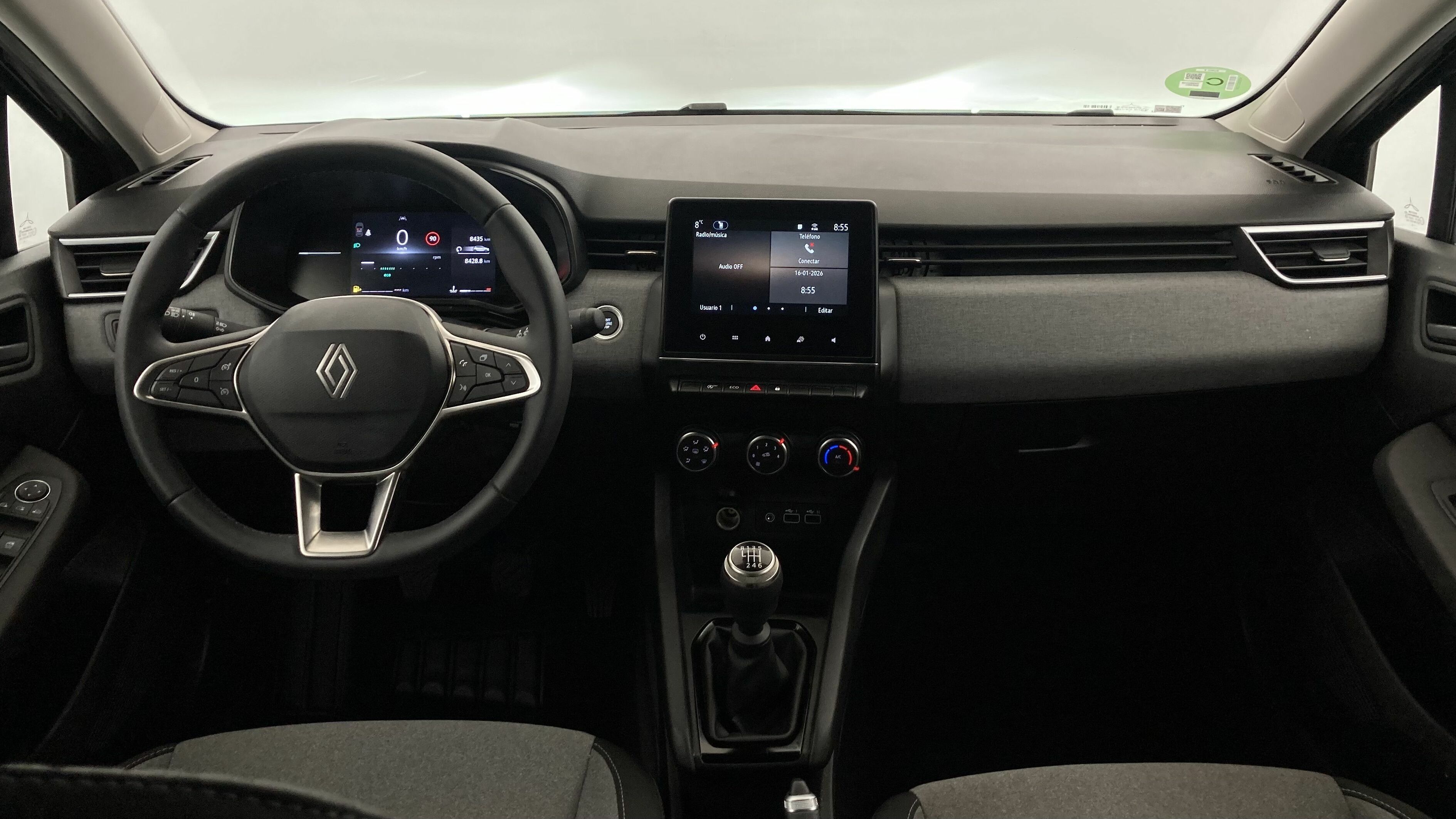 renault clio evolution 1.5 DCI 100 2025 negro brillante 15