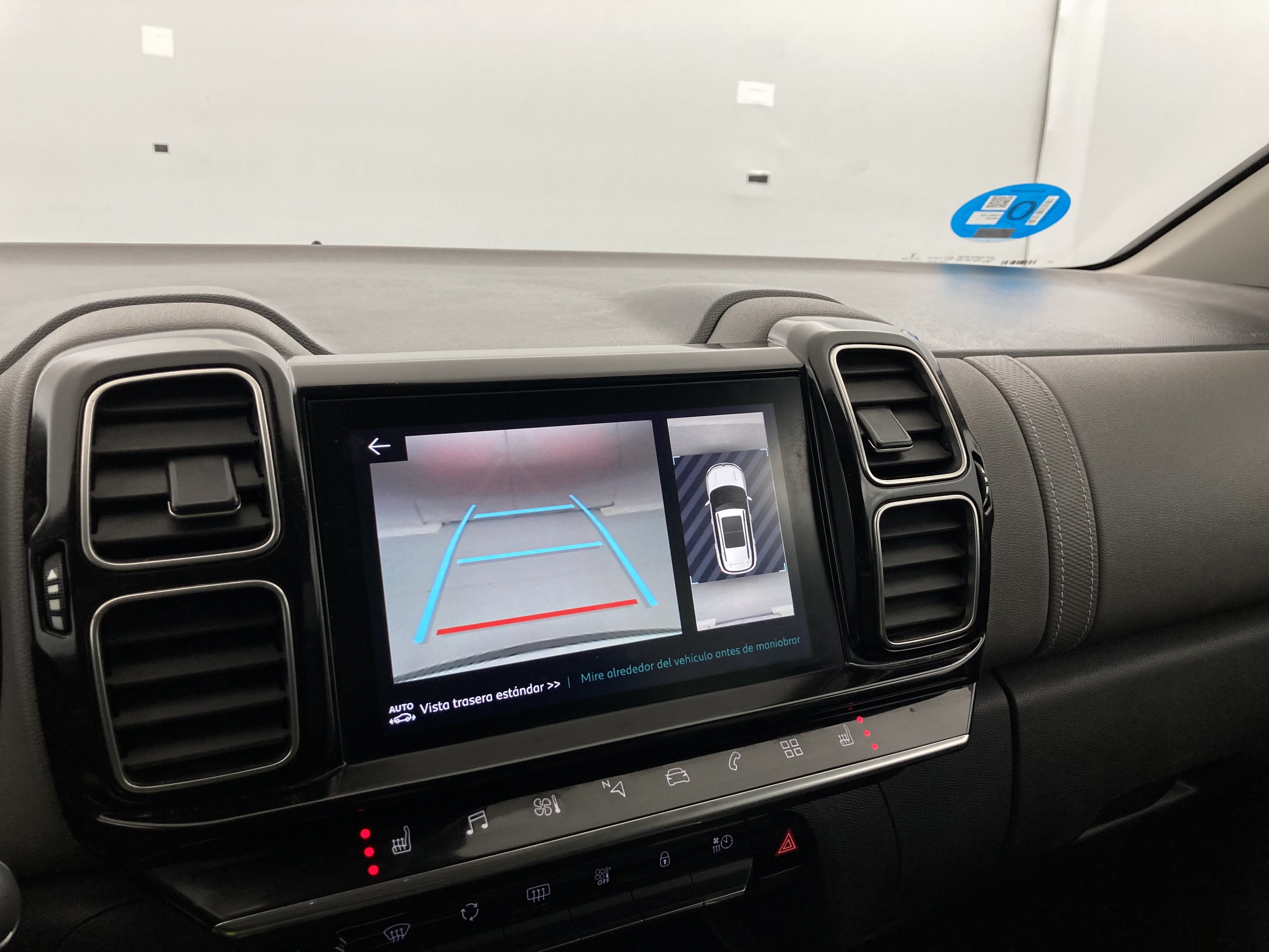 citroen c5 aircross shine 1.6 PURETECH HYBRID 225 E-EAT 2022 blanco nacarado / negro 26