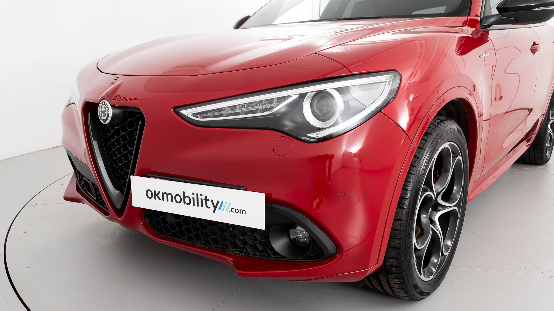 alfa romeo stelvio veloce 2.2 JTD 210 AWD CA 2022 rosso alfa 33