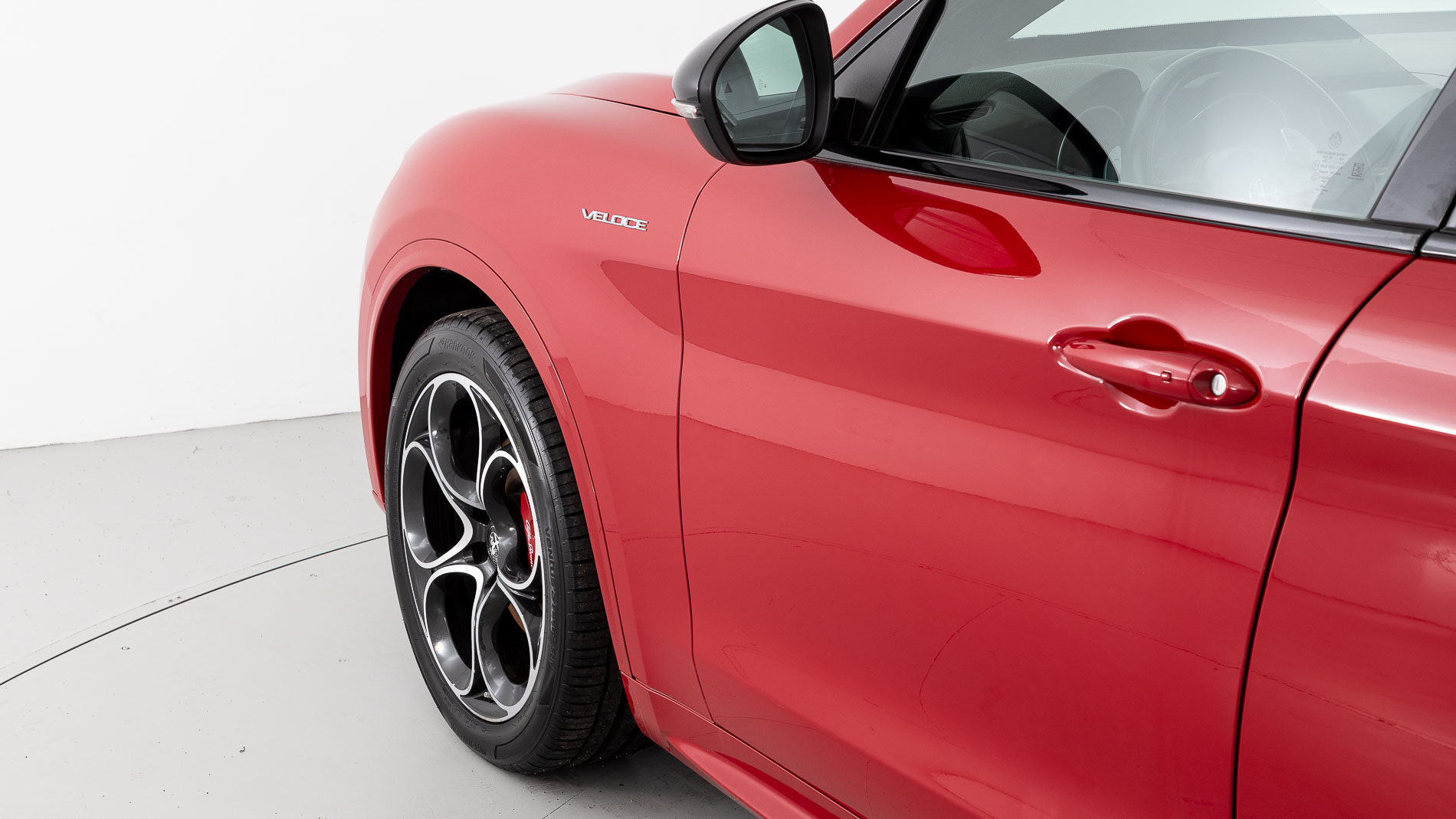 alfa romeo stelvio veloce 2.2 JTD 210 AWD CA 2022 rosso alfa 39