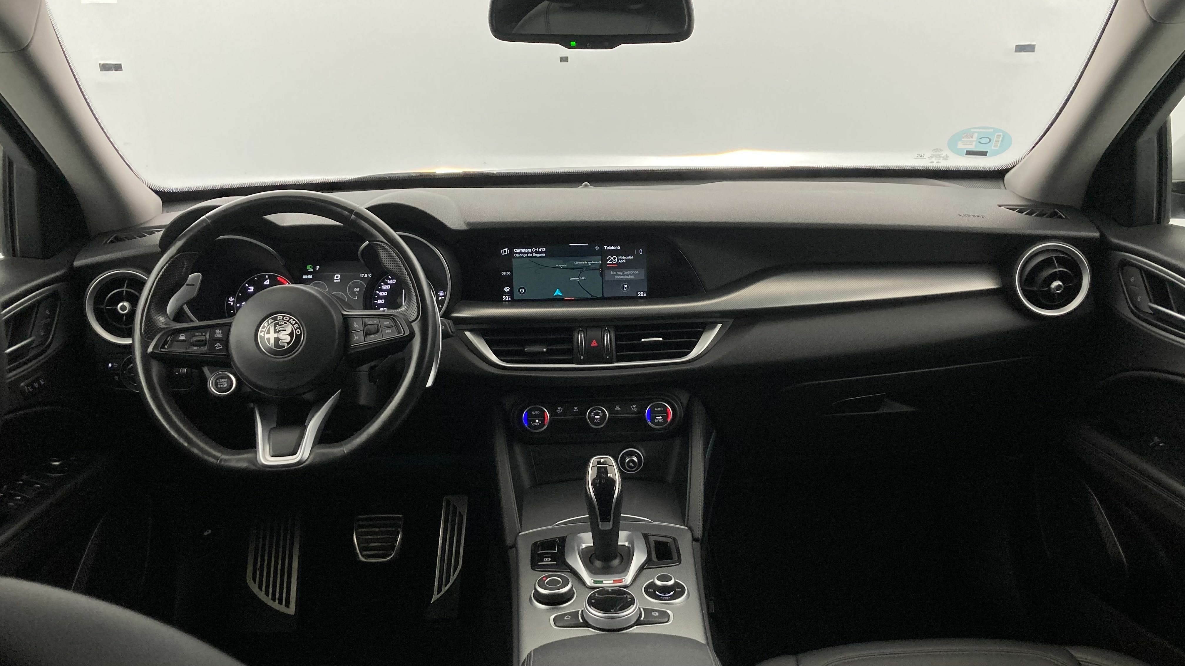 alfa romeo stelvio sprint 2.2 JTD 190 AWD CA 2022 silverstone grey 16