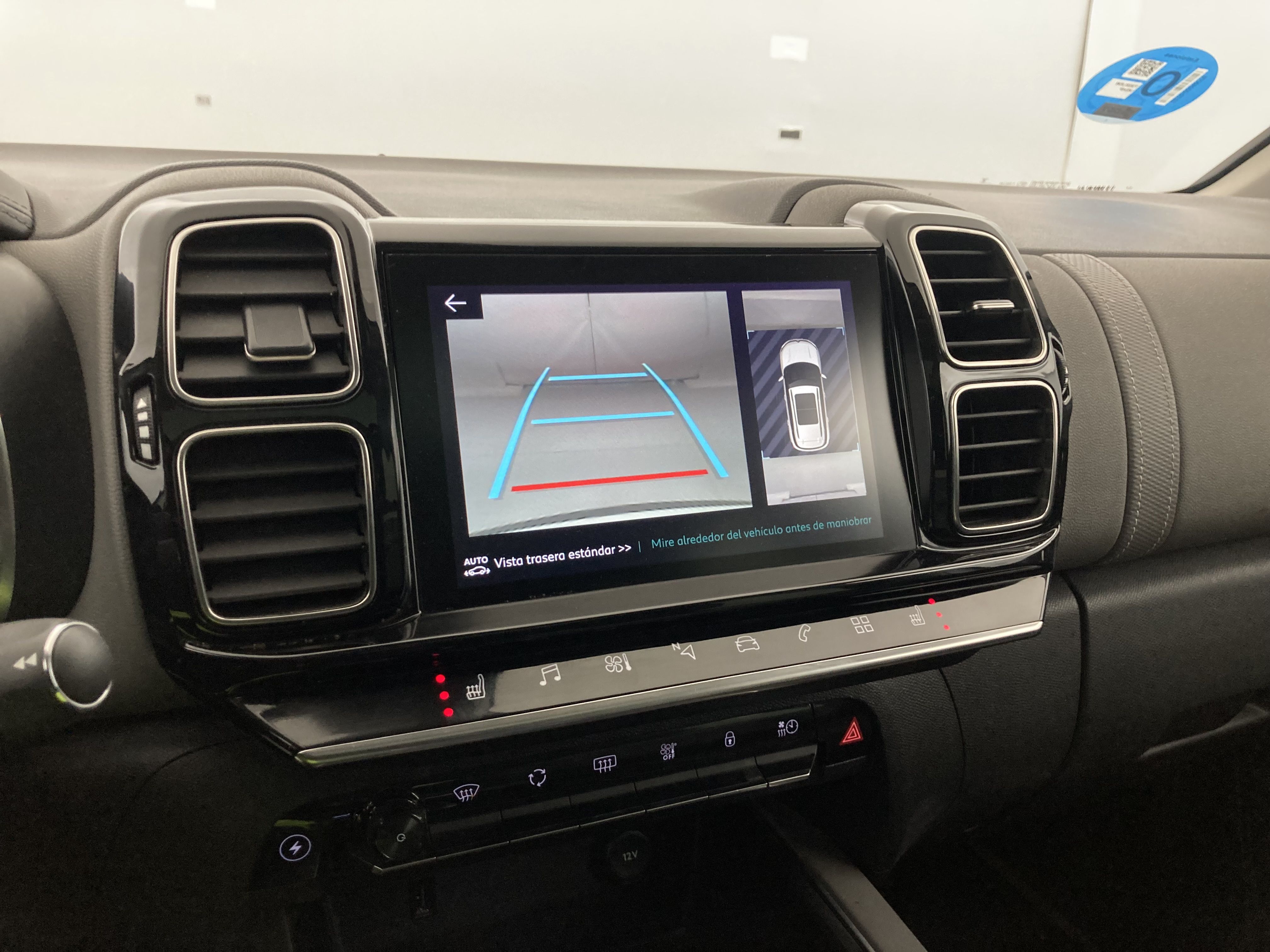 citroen c5 aircross shine 1.6 PURETECH HYBRID 225 E-EAT 2022 blanco nacarado / negro 27