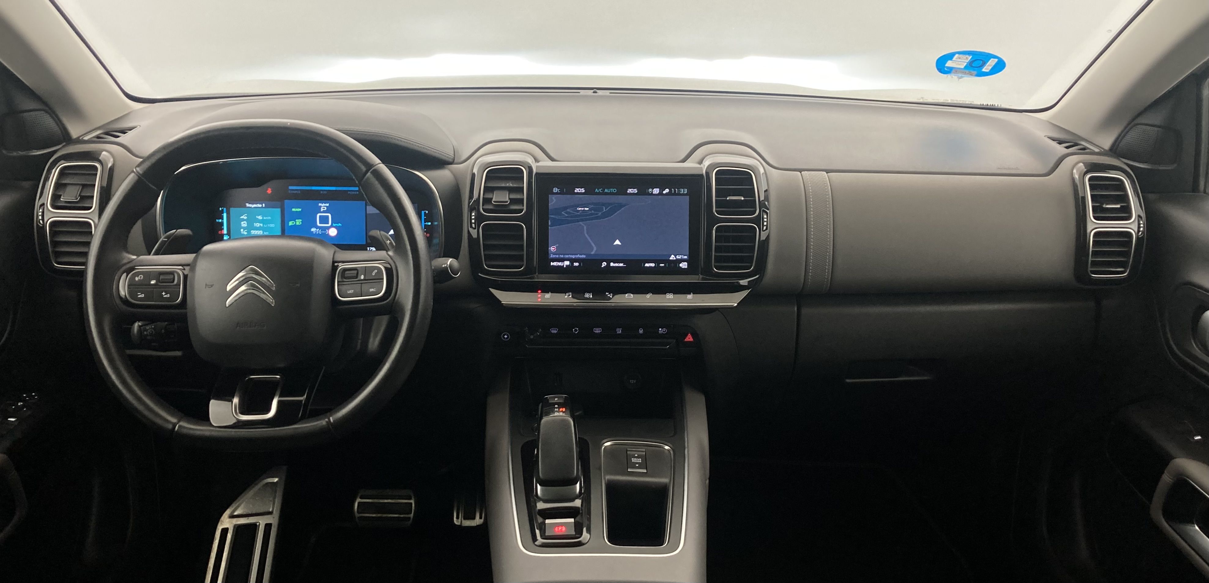 citroen c5 aircross shine 1.6 PURETECH HYBRID 225 E-EAT 2022 blanco nacarado / negro 28