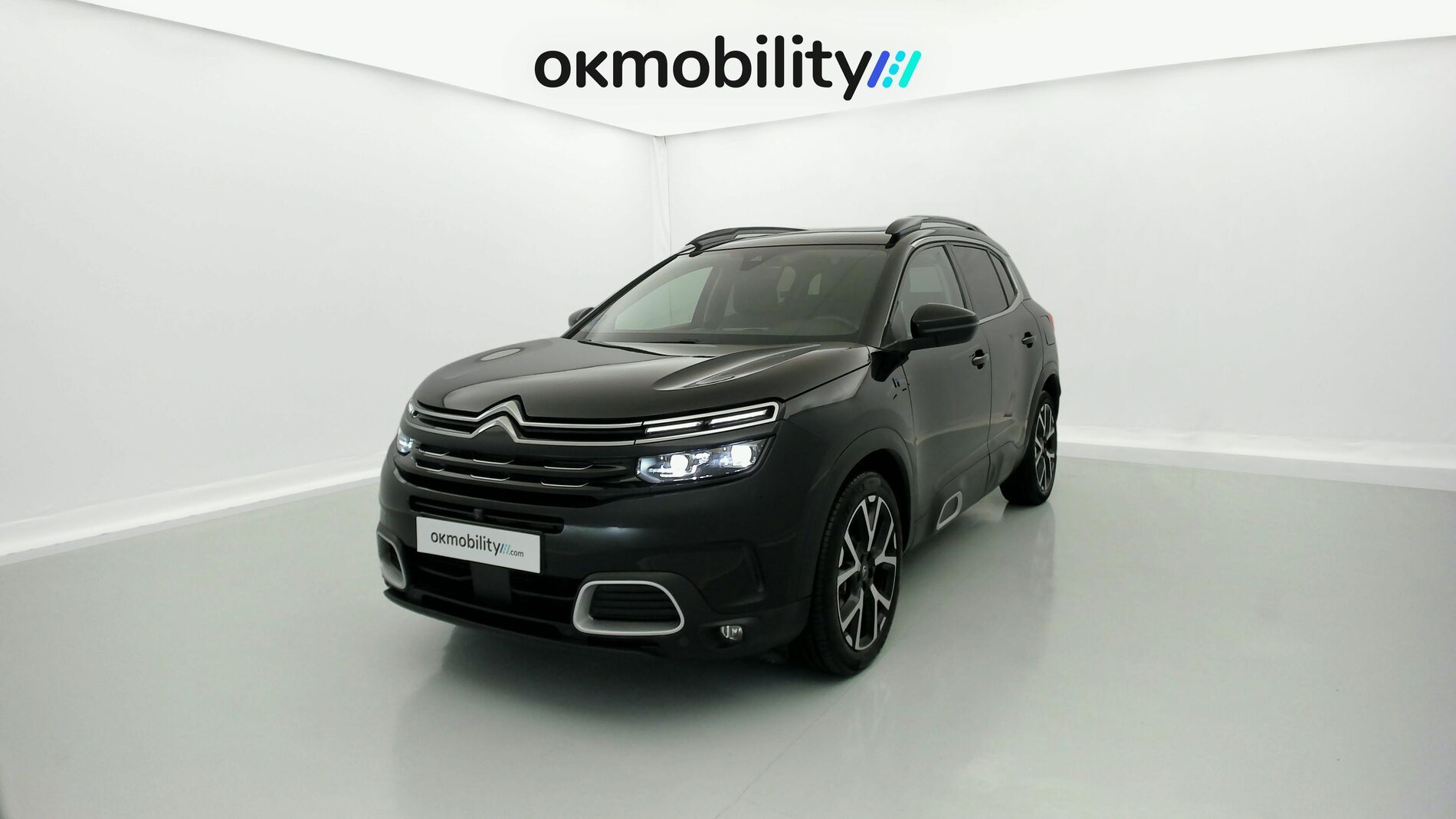 citroen c5 aircross shine 1.6 PURETECH HYBRID 225 E-EAT 2022 negro perla nera 1