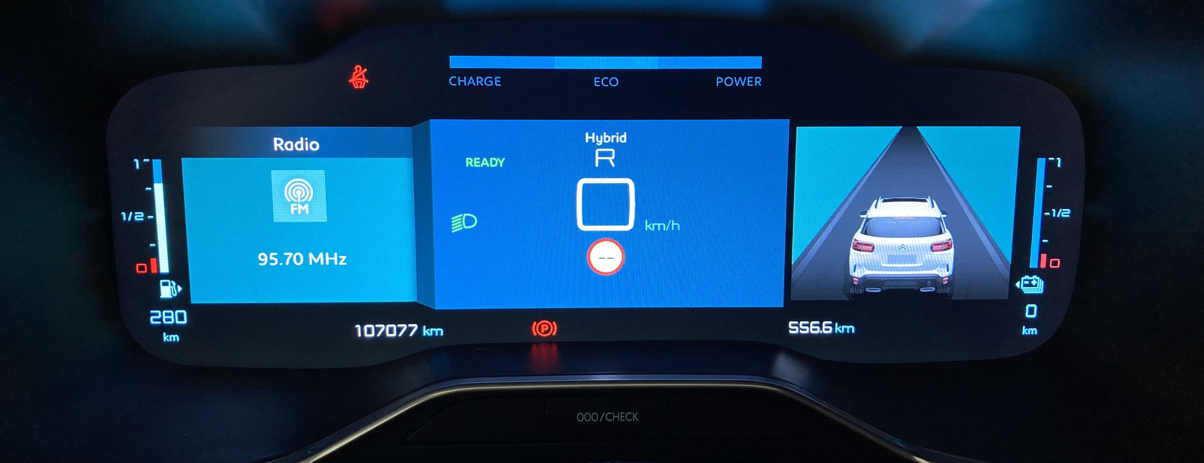 citroen c5 aircross shine 1.6 PURETECH HYBRID 225 E-EAT 2022 gris acier / negro 15