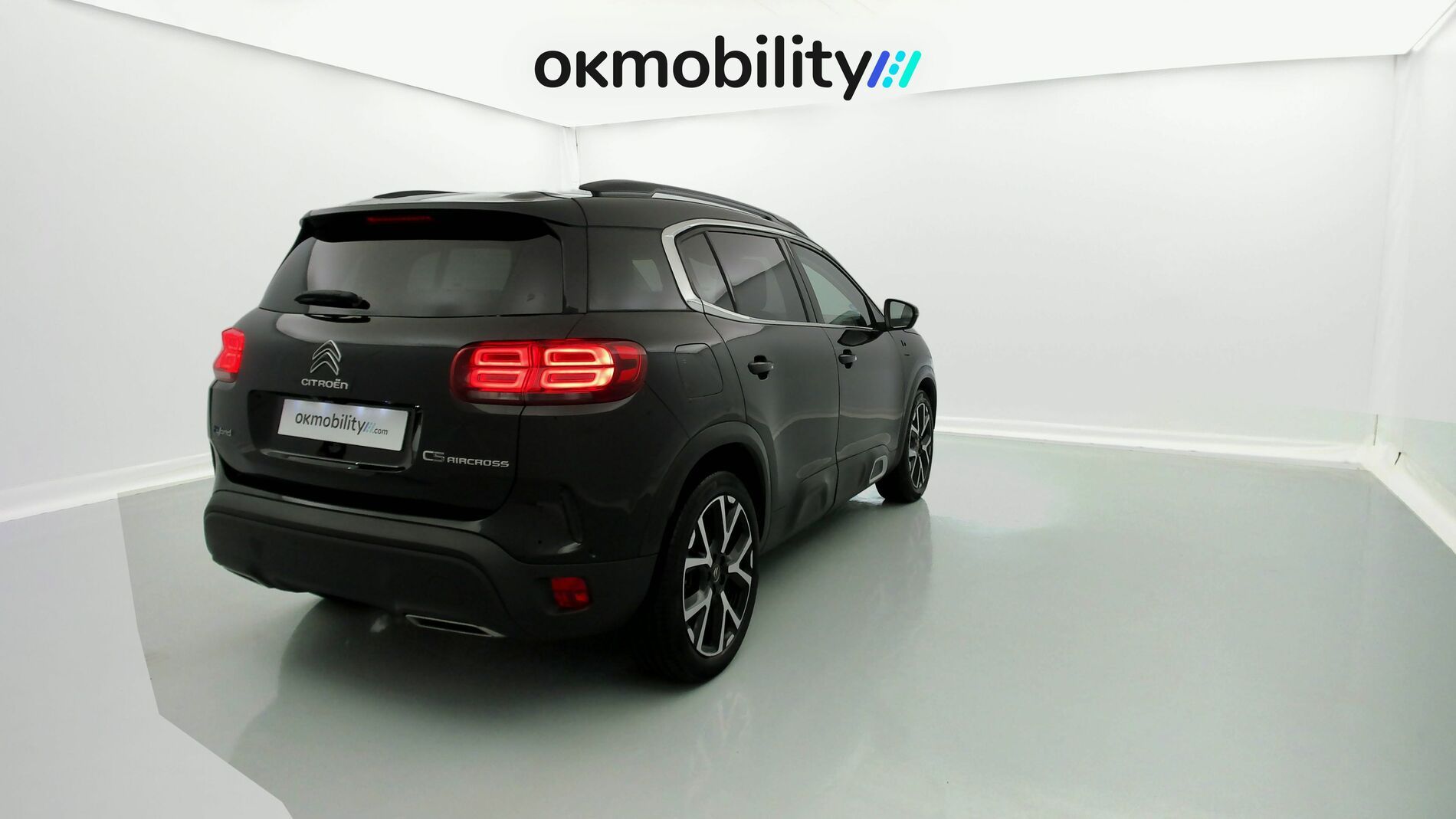 citroen c5 aircross shine 1.6 PURETECH HYBRID 225 E-EAT 2022 negro perla nera 12