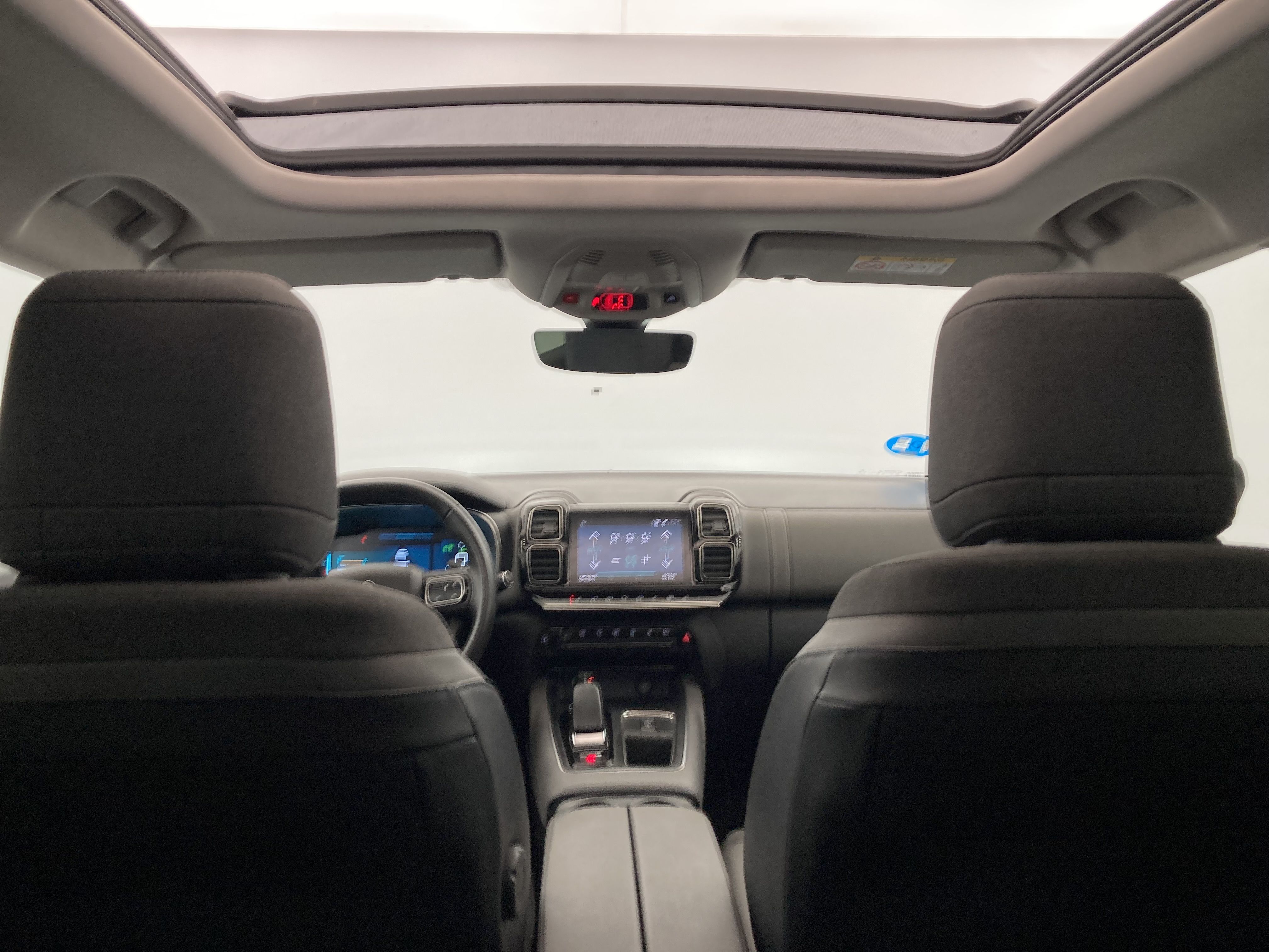 citroen c5 aircross shine 1.6 PURETECH HYBRID 225 E-EAT 2022 gris acier / negro 15