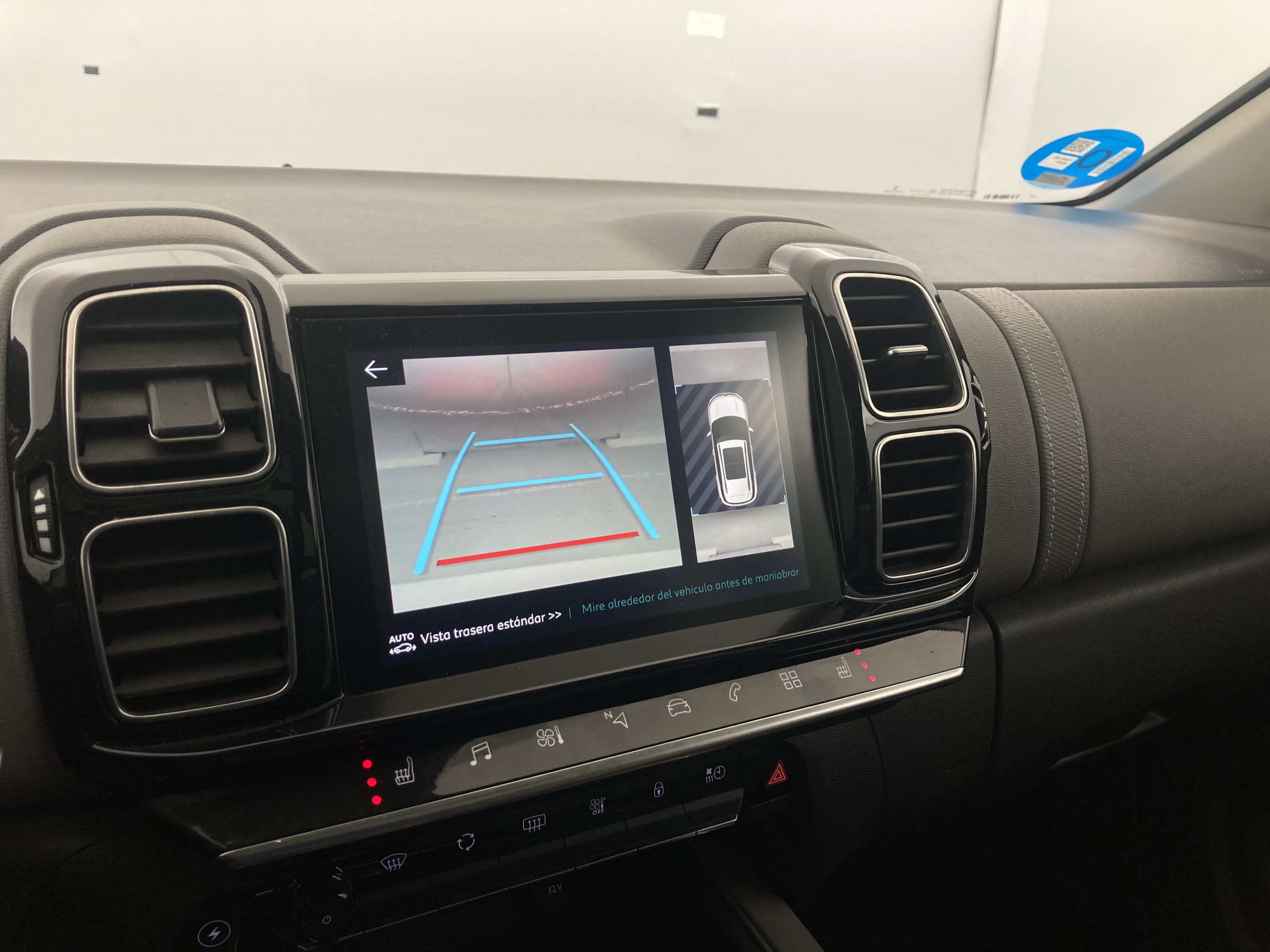 citroen c5 aircross shine 1.6 PURETECH HYBRID 225 E-EAT 2022 blanco nacarado / negro 25