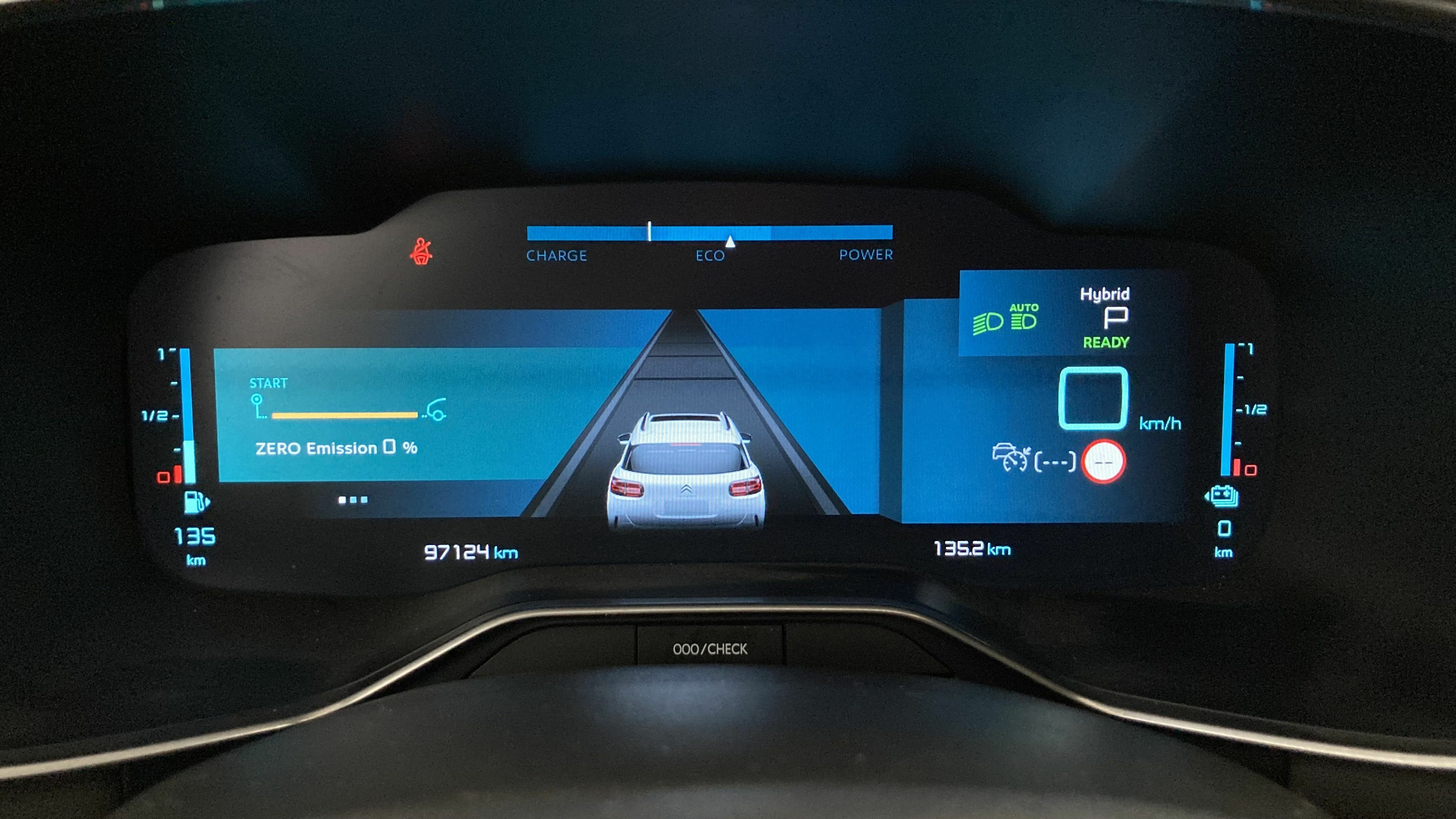 citroen c5 aircross shine 1.6 PURETECH HYBRID 225 E-EAT 2022 gris acier / negro 7