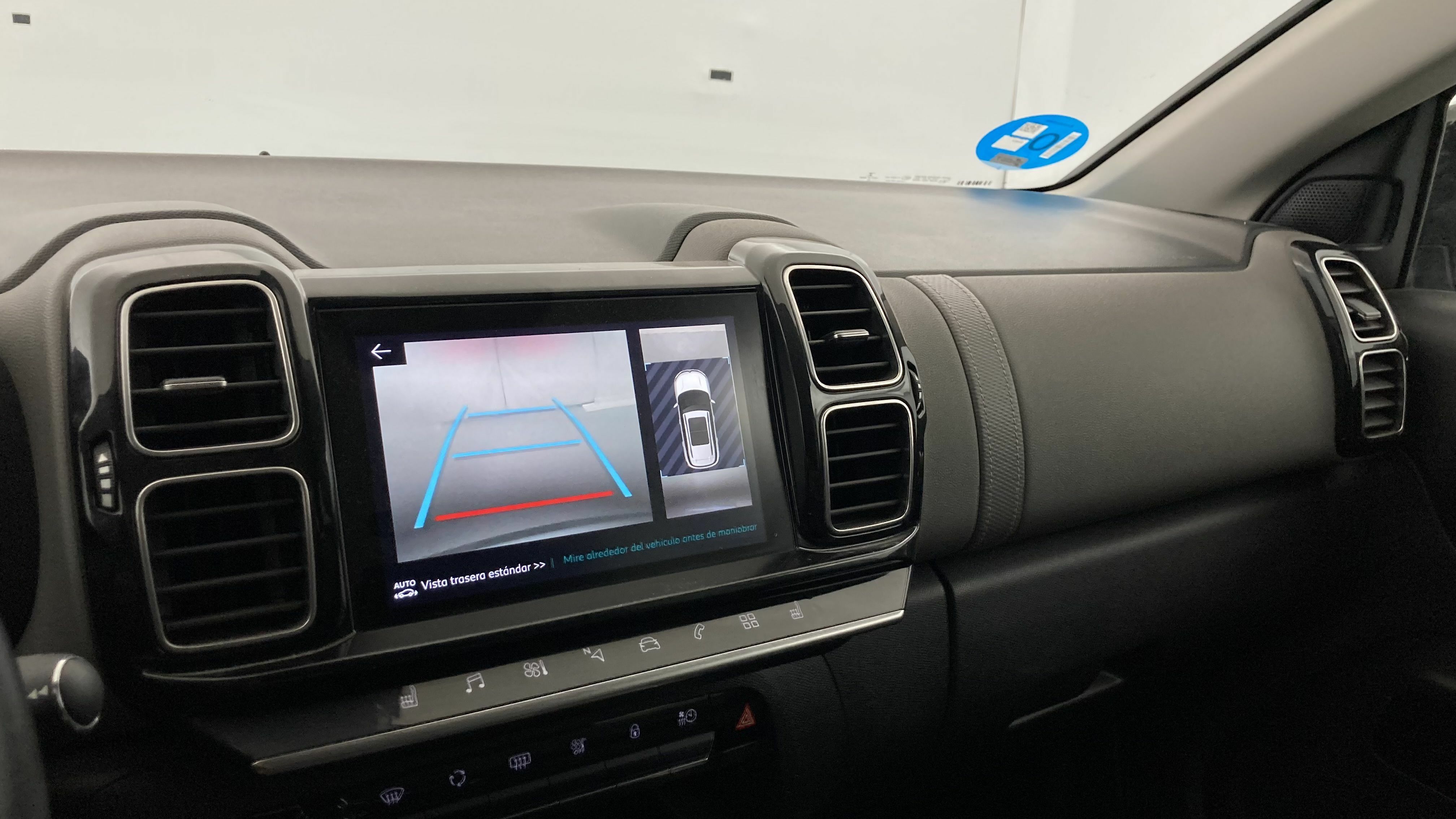 citroen c5 aircross shine 1.6 PURETECH HYBRID 225 E-EAT 2022 gris acier / negro 8