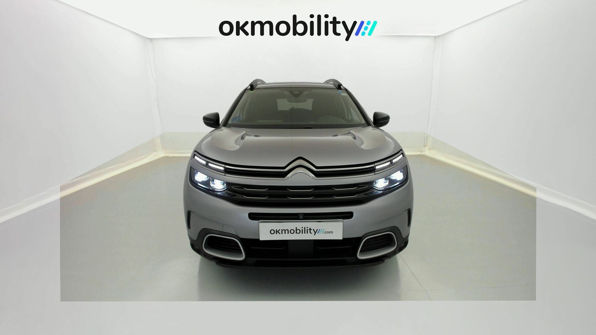 citroen c5 aircross shine 1.6 PURETECH HYBRID 225 E-EAT 2022 gris acier / negro 4