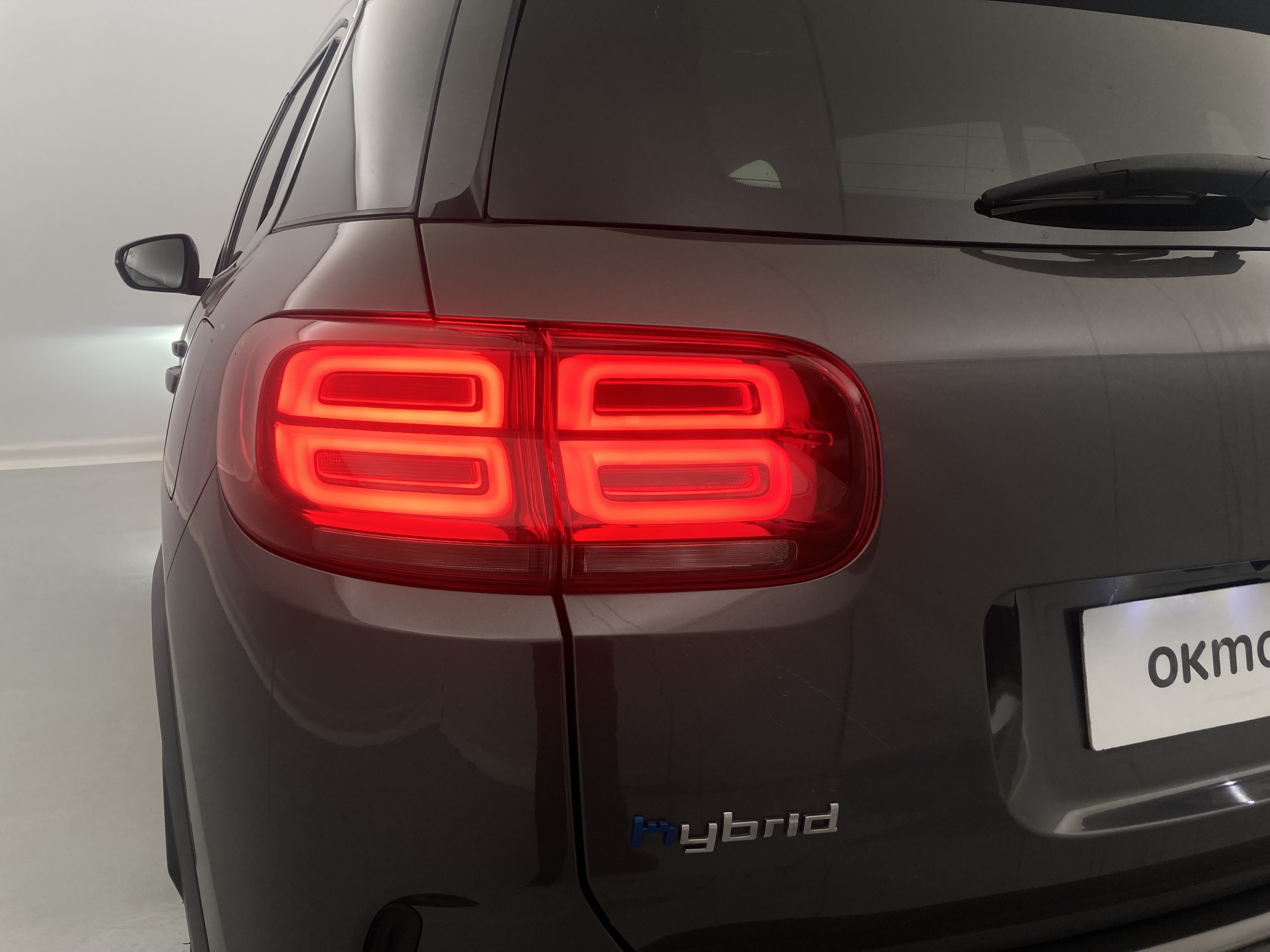 citroen c5 aircross shine 1.6 PURETECH HYBRID 225 E-EAT 2022 gris platino / negro 17