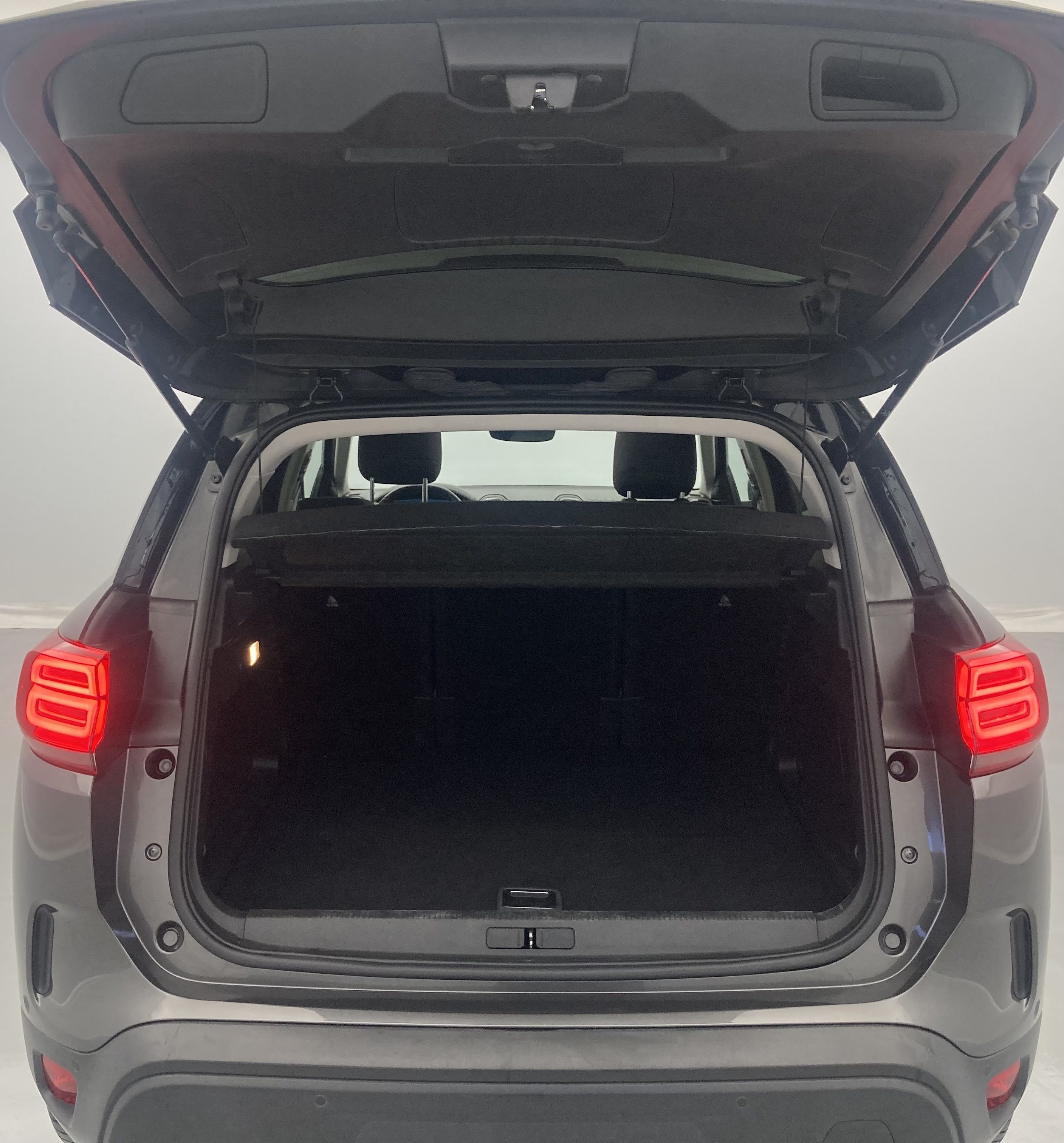 citroen c5 aircross shine 1.6 PURETECH HYBRID 225 E-EAT 2022 gris platino / negro 24