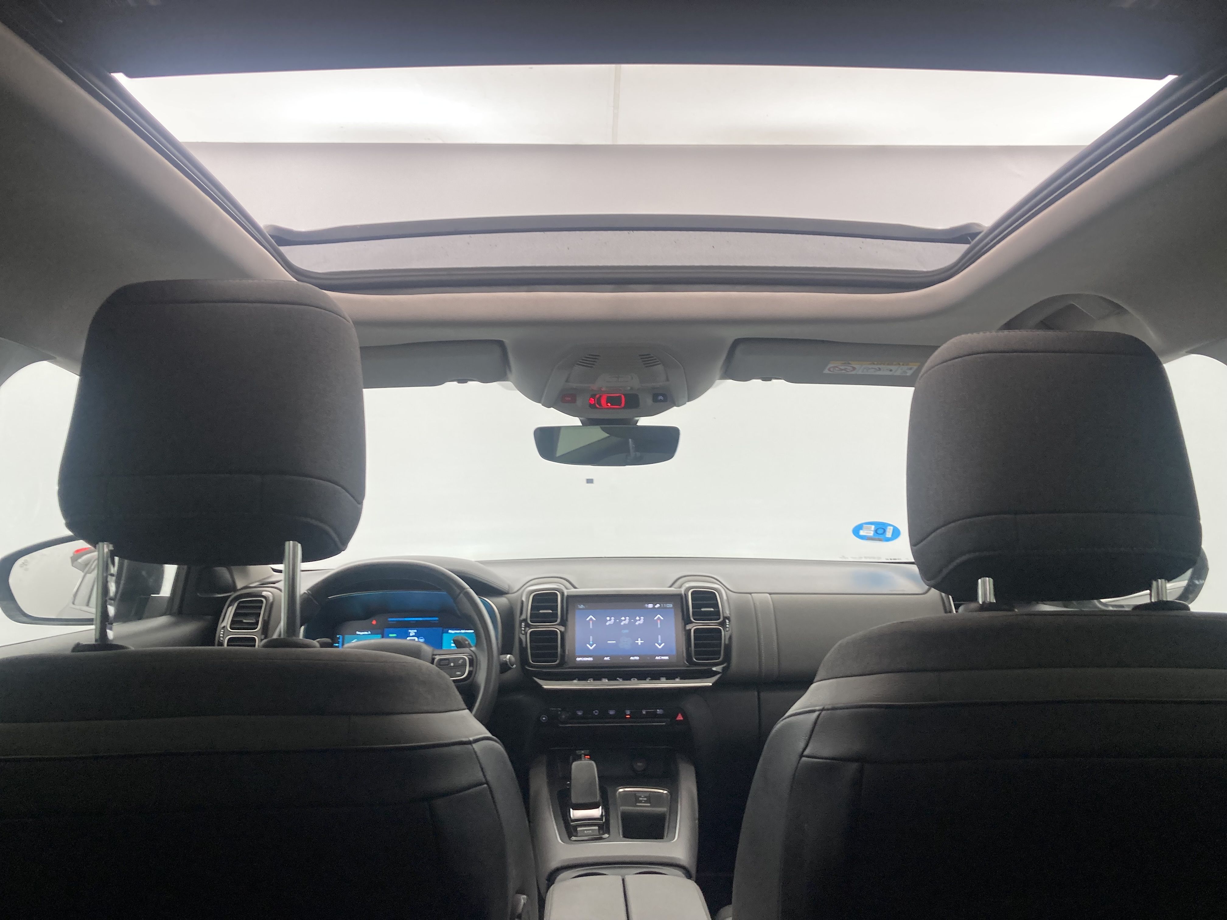 citroen c5 aircross shine 1.6 PURETECH HYBRID 225 E-EAT 2022 gris platino / negro 27