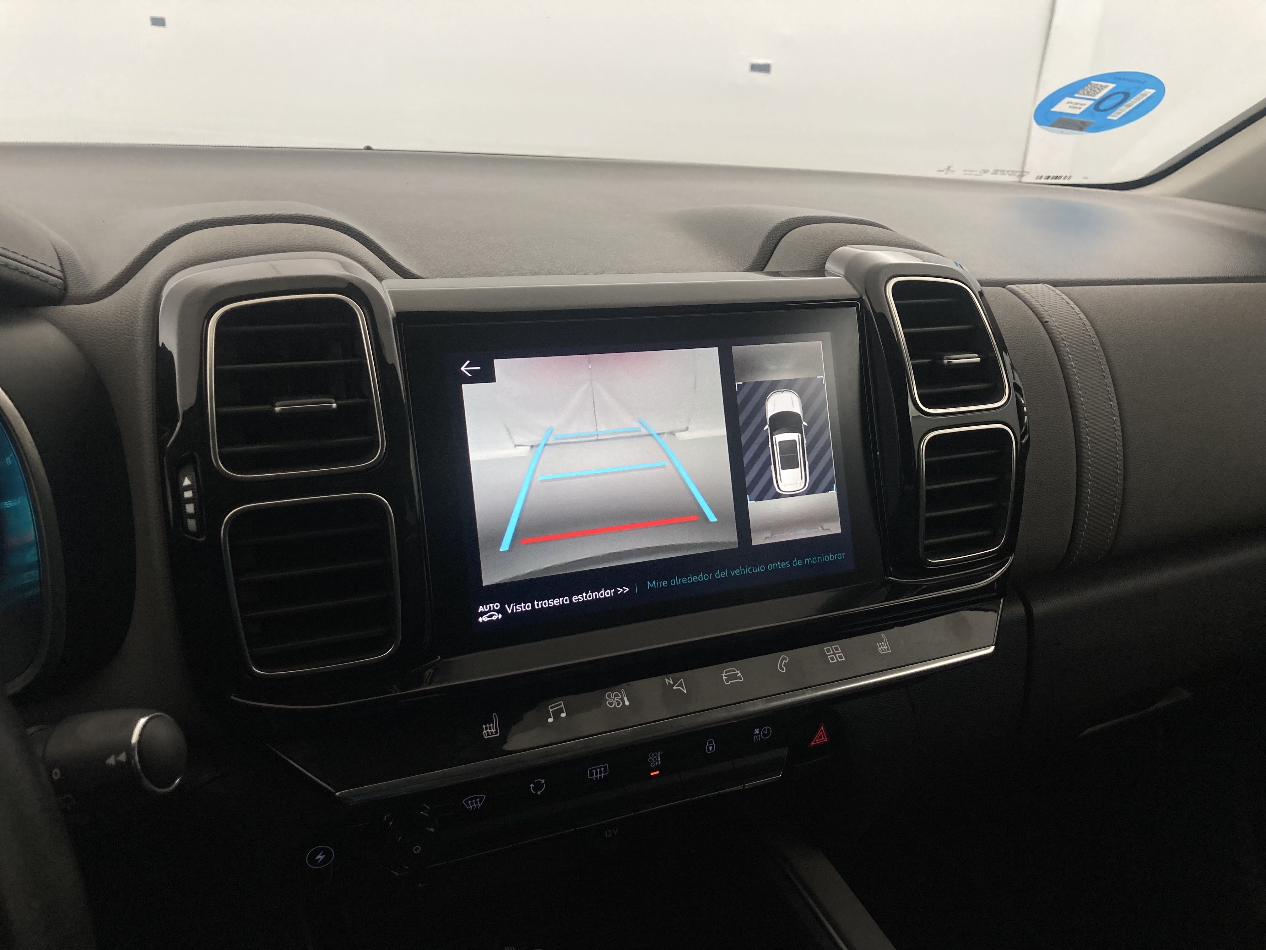 citroen c5 aircross shine 1.6 PURETECH HYBRID 225 E-EAT 2022 gris platino / negro 29