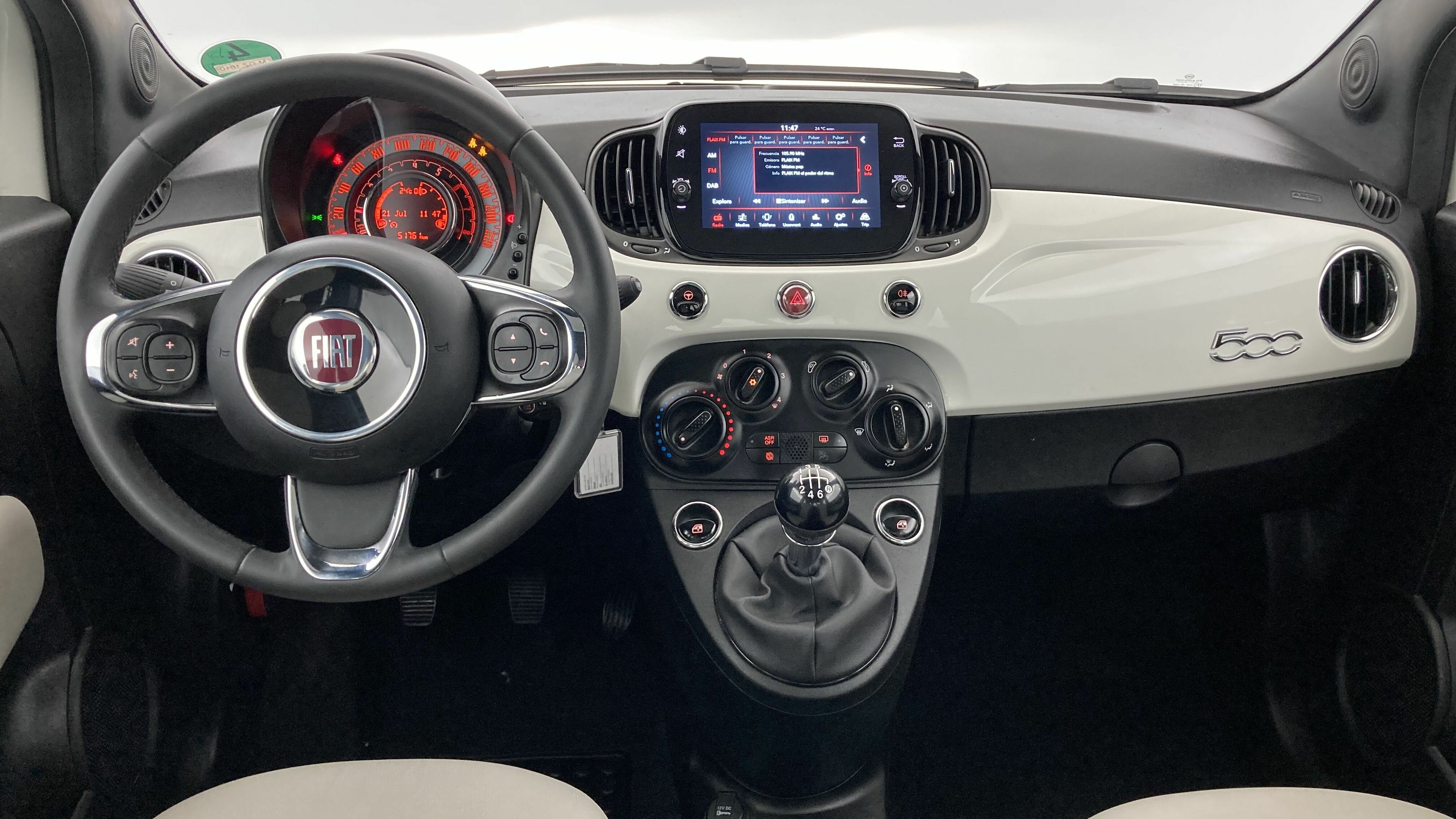 fiat 500 dolcevita 1.0 HYBRID 70 MHEV 2022 gelato weiss 16