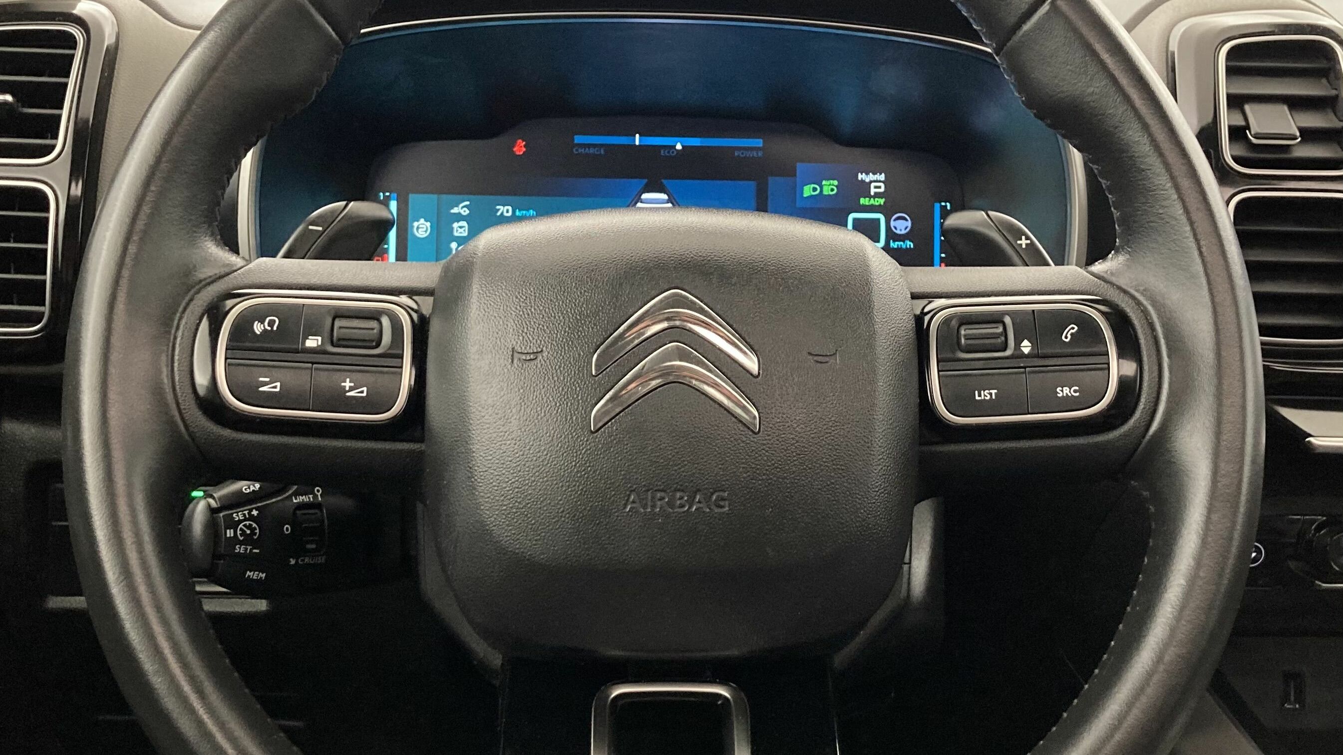 citroen c5 aircross shine 1.6 PURETECH HYBRID 225 E-EAT 2022 negro perla nera 17