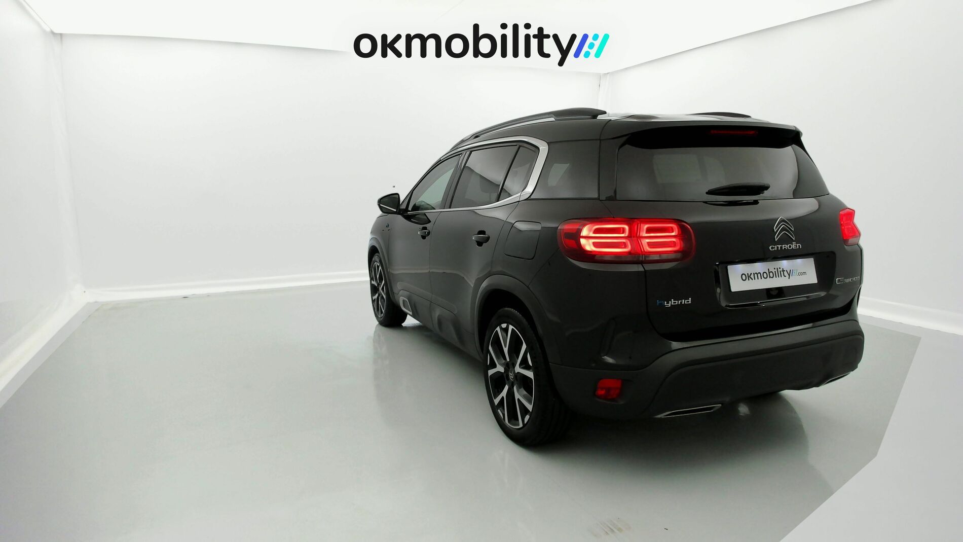 citroen c5 aircross shine 1.6 PURETECH HYBRID 225 E-EAT 2022 negro perla nera 9