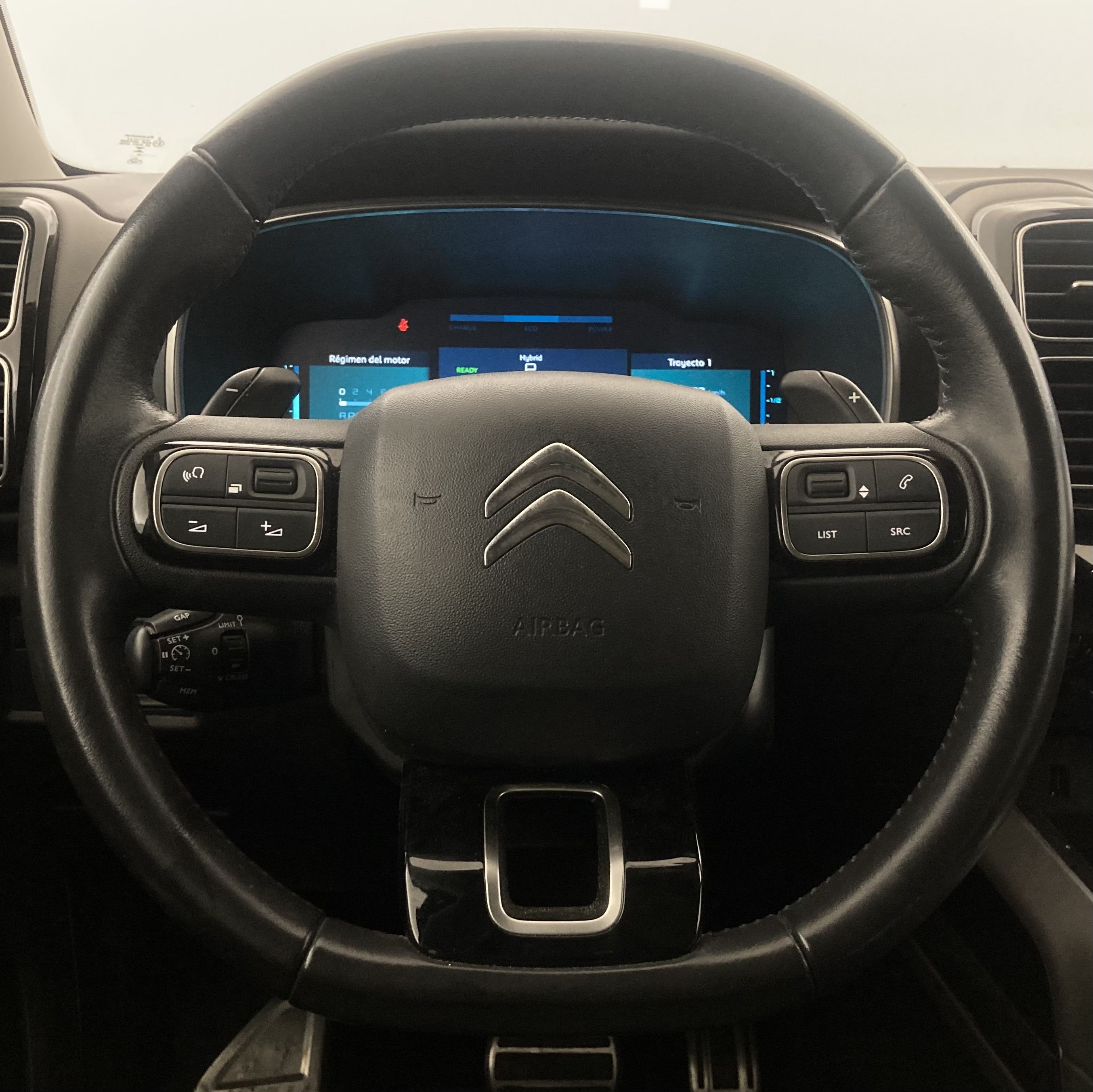 citroen c5 aircross shine 1.6 PURETECH HYBRID 225 E-EAT 2022 gris platino / negro 20