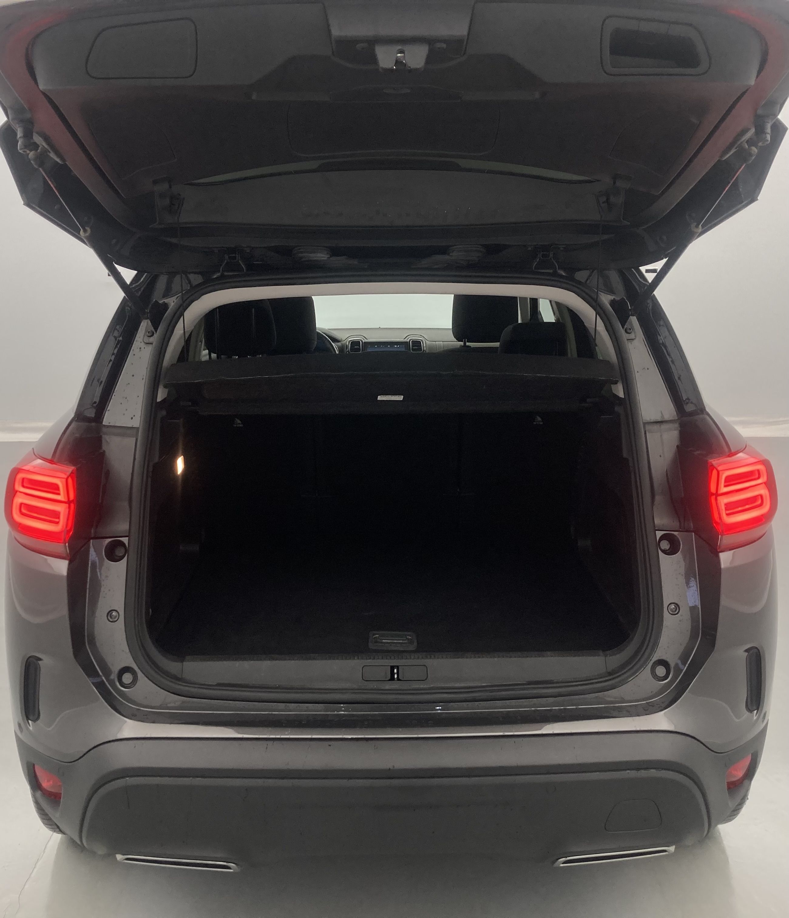 citroen c5 aircross shine 1.6 PURETECH HYBRID 225 E-EAT 2022 gris platino / negro 22