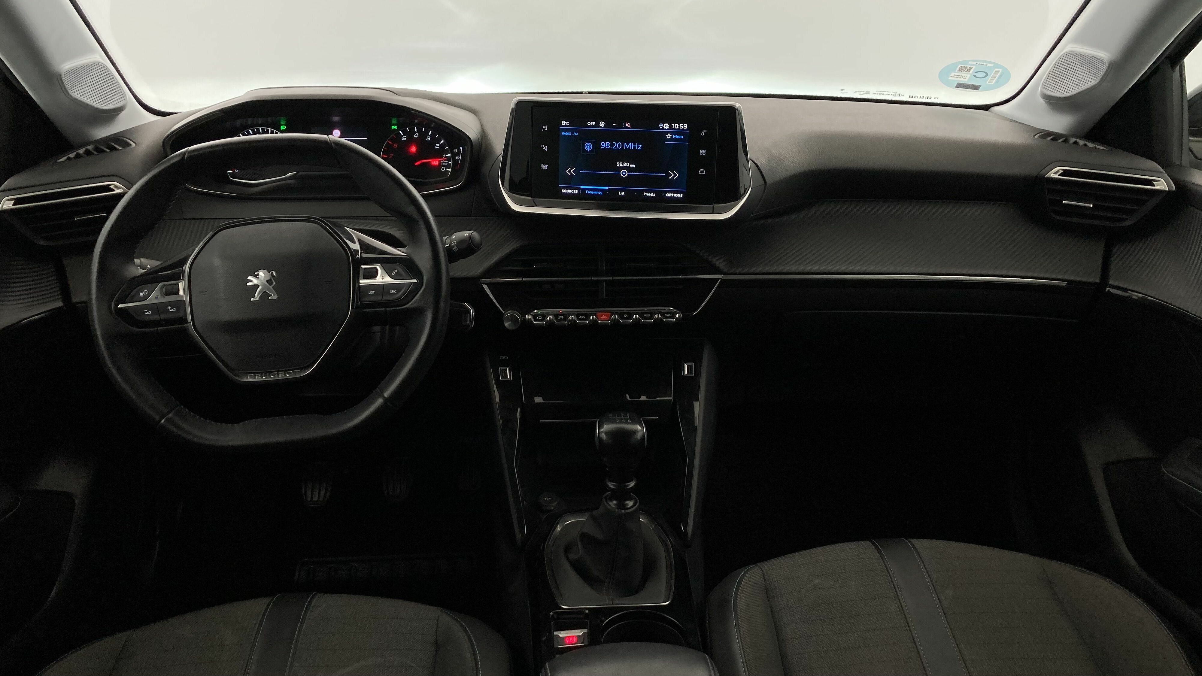 peugeot 208 allure 1.2 PURETECH 100 2023 blanco banquise 17