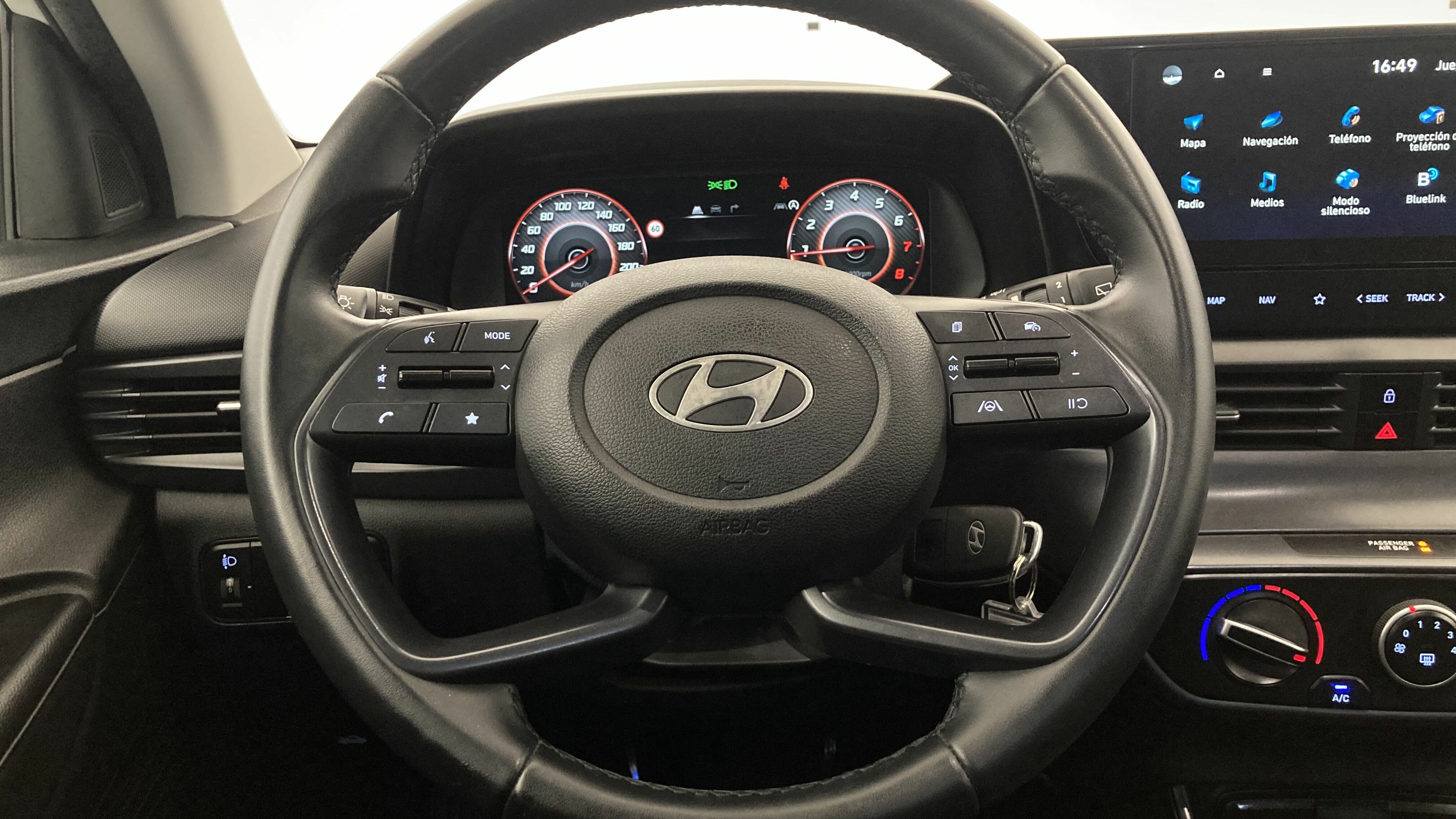 hyundai i20 klass 1.0 TGDI 100 2024 atlas white 16